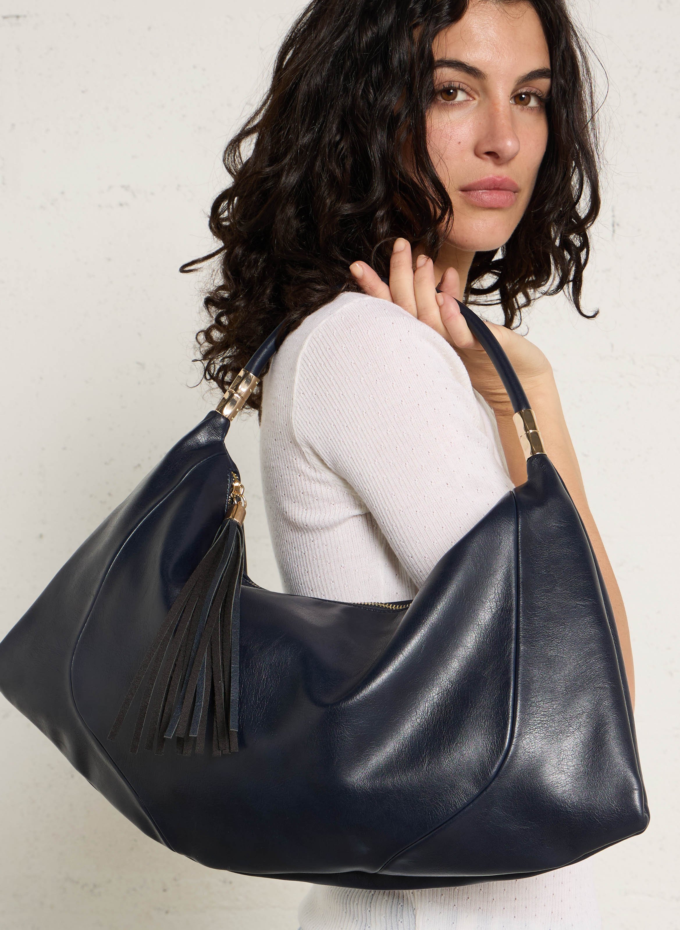 Handbag AU PRINTEMPS PARIS Blue