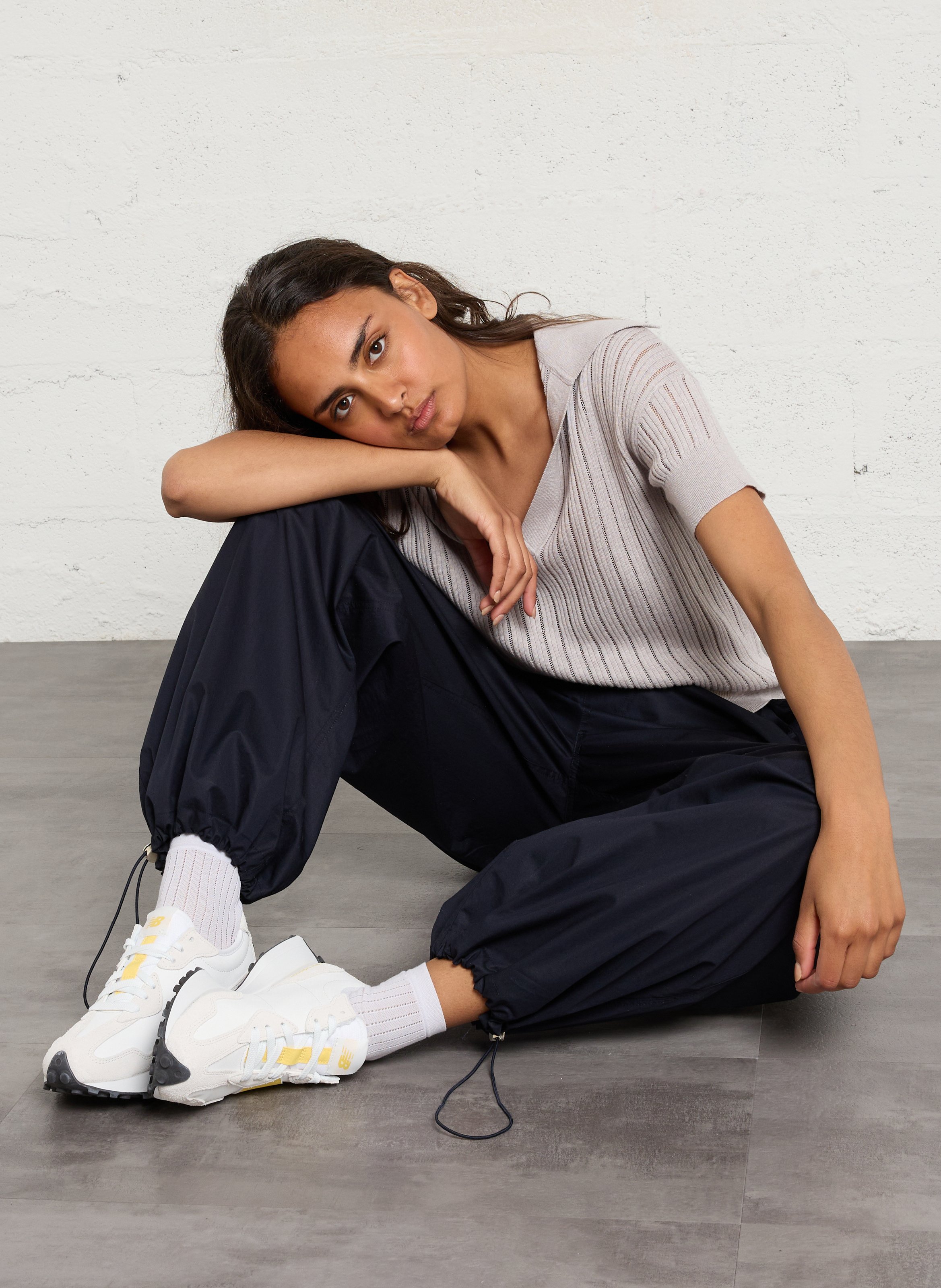 Lace-up low-top sneakers NEW BALANCE White