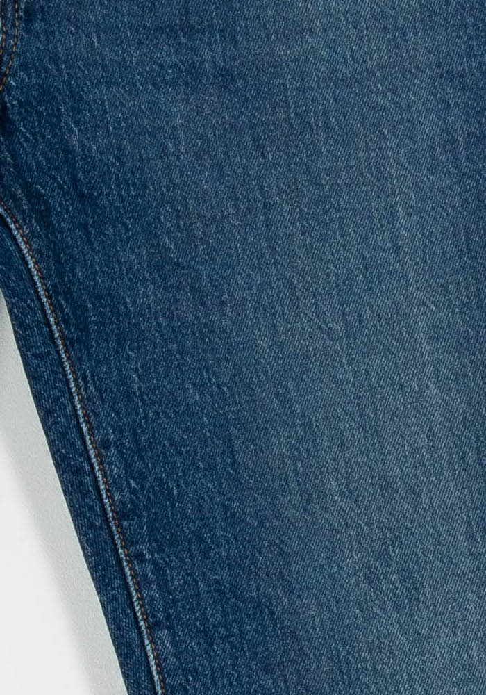 Cropped slim jeans with studs LEVI'S - Seconde main Blue
