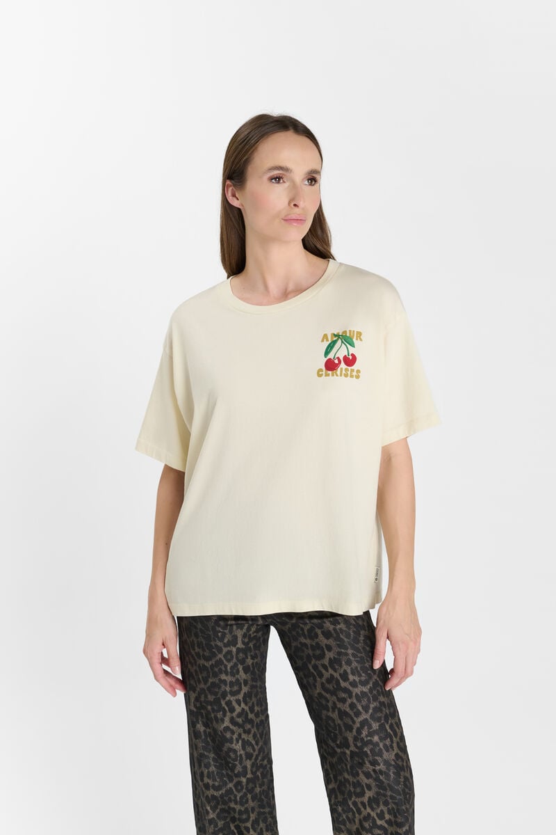 T-shirt LE TEMPS DES CERISES White