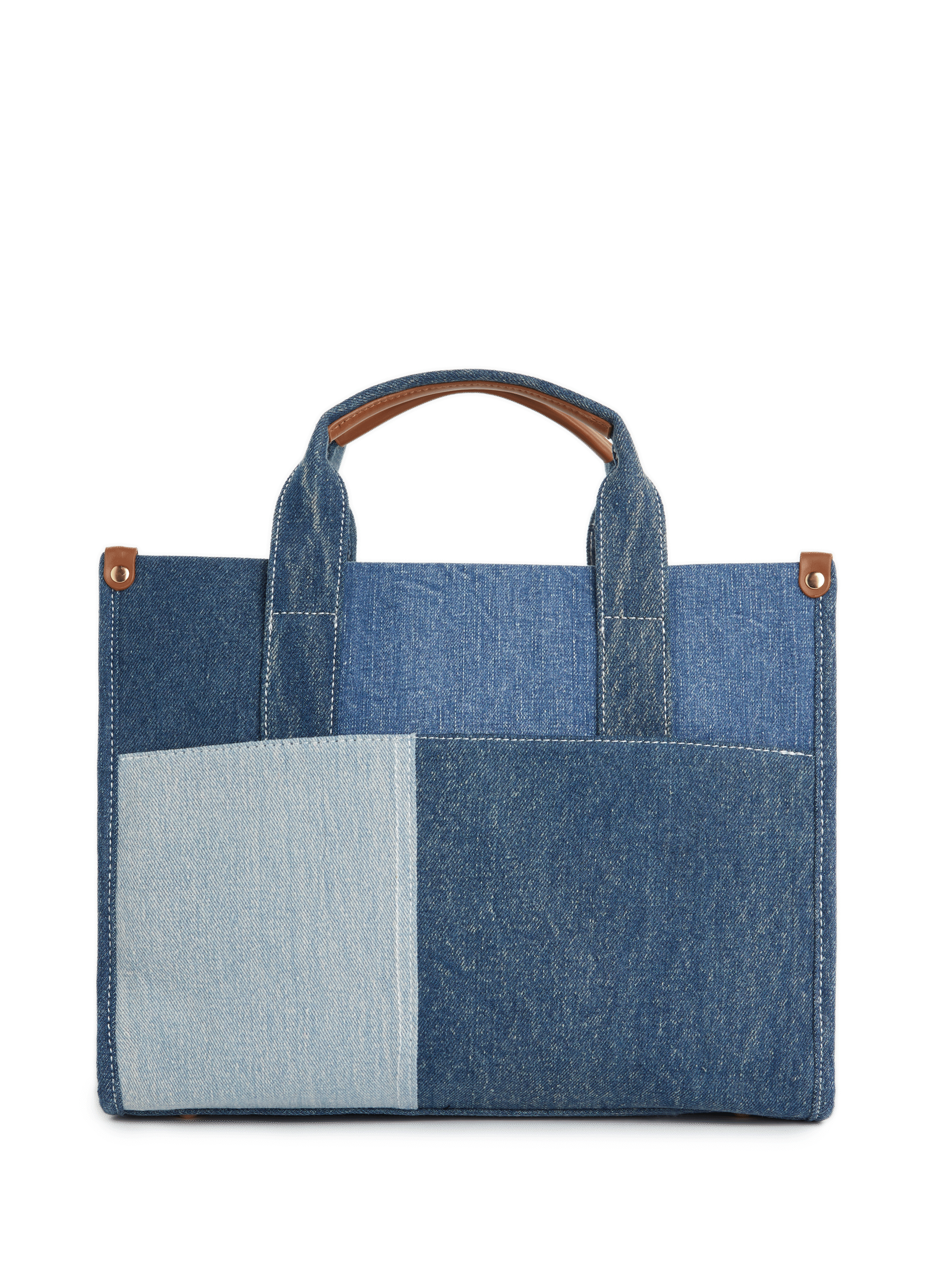 Denim handbag AU PRINTEMPS PARIS Blue