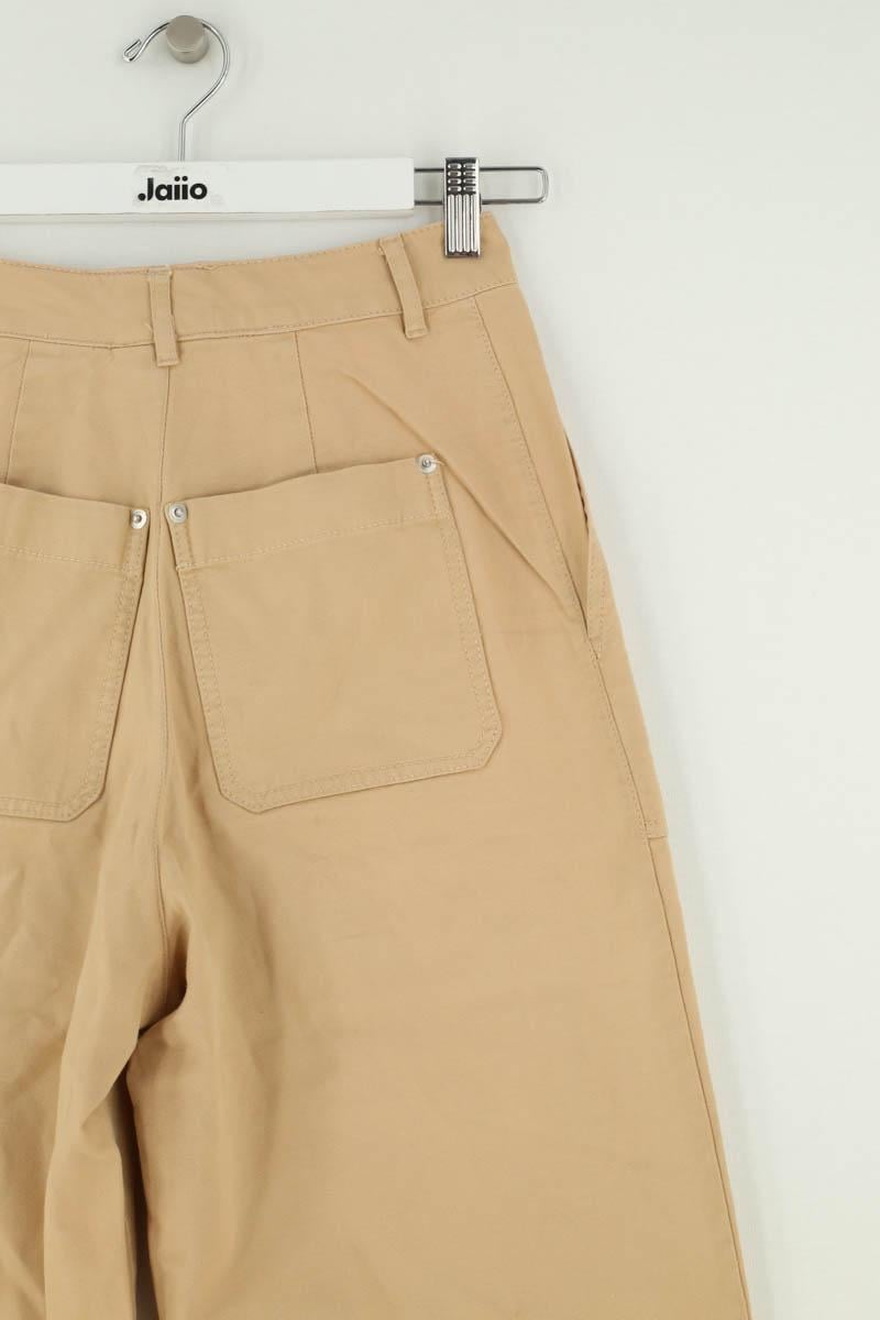 Straight-leg pants LACOSTE - SECONDE MAIN Beige