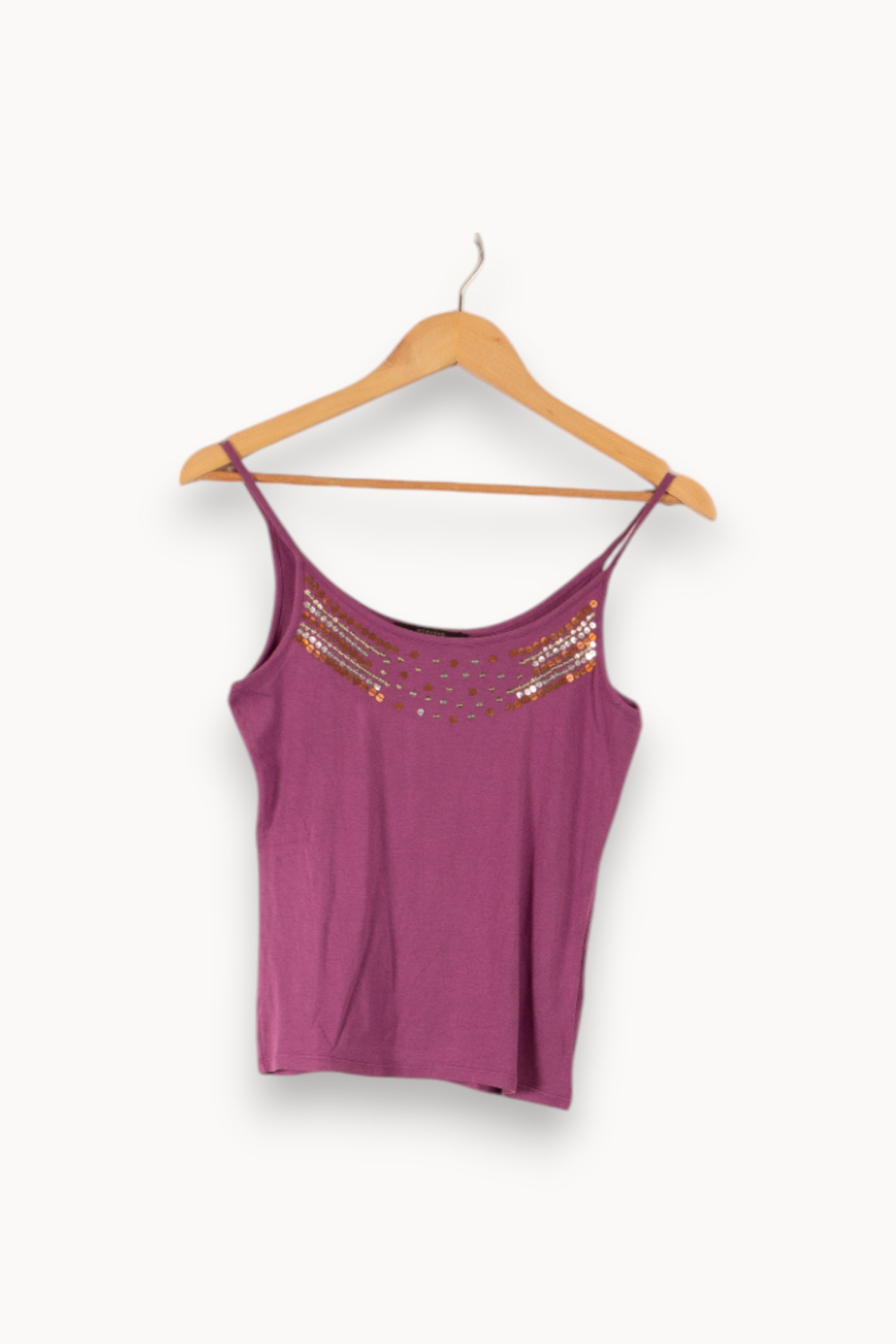 Top & tank top MAX MARA - Seconde Main Purple