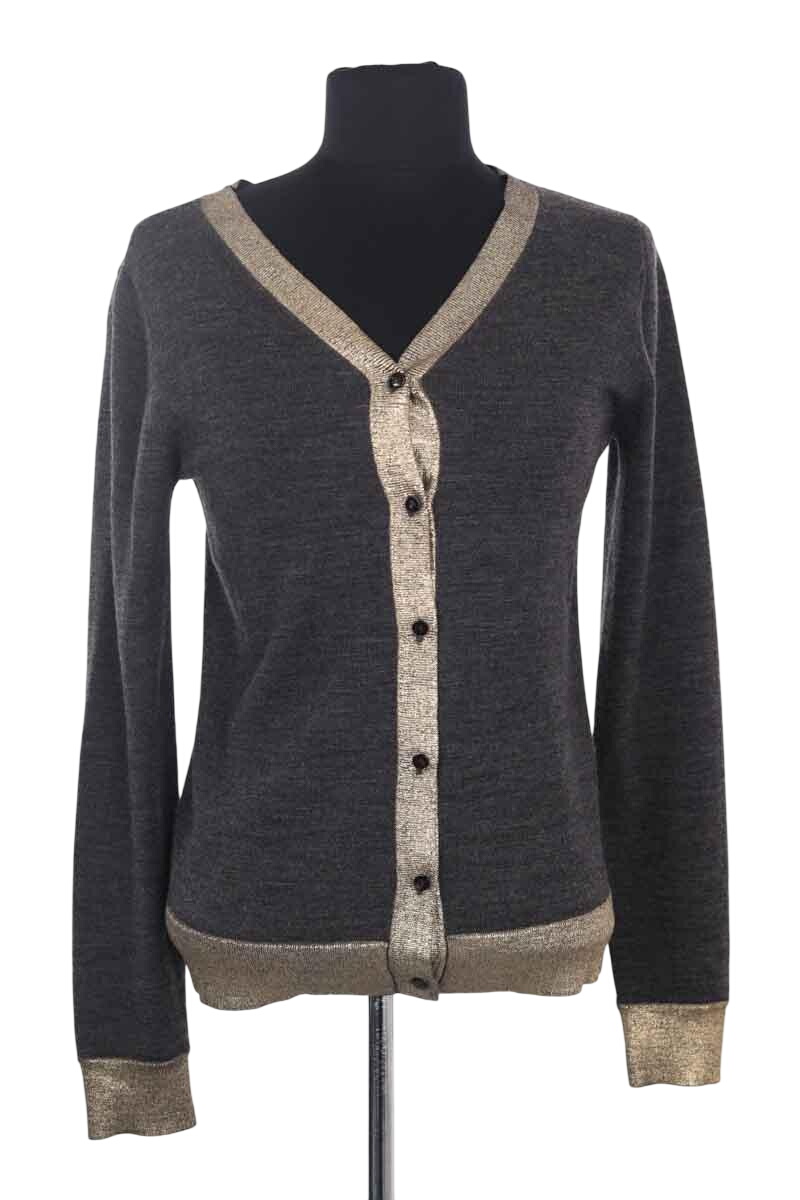 Cardigan BONPOINT - Seconde Main Grey