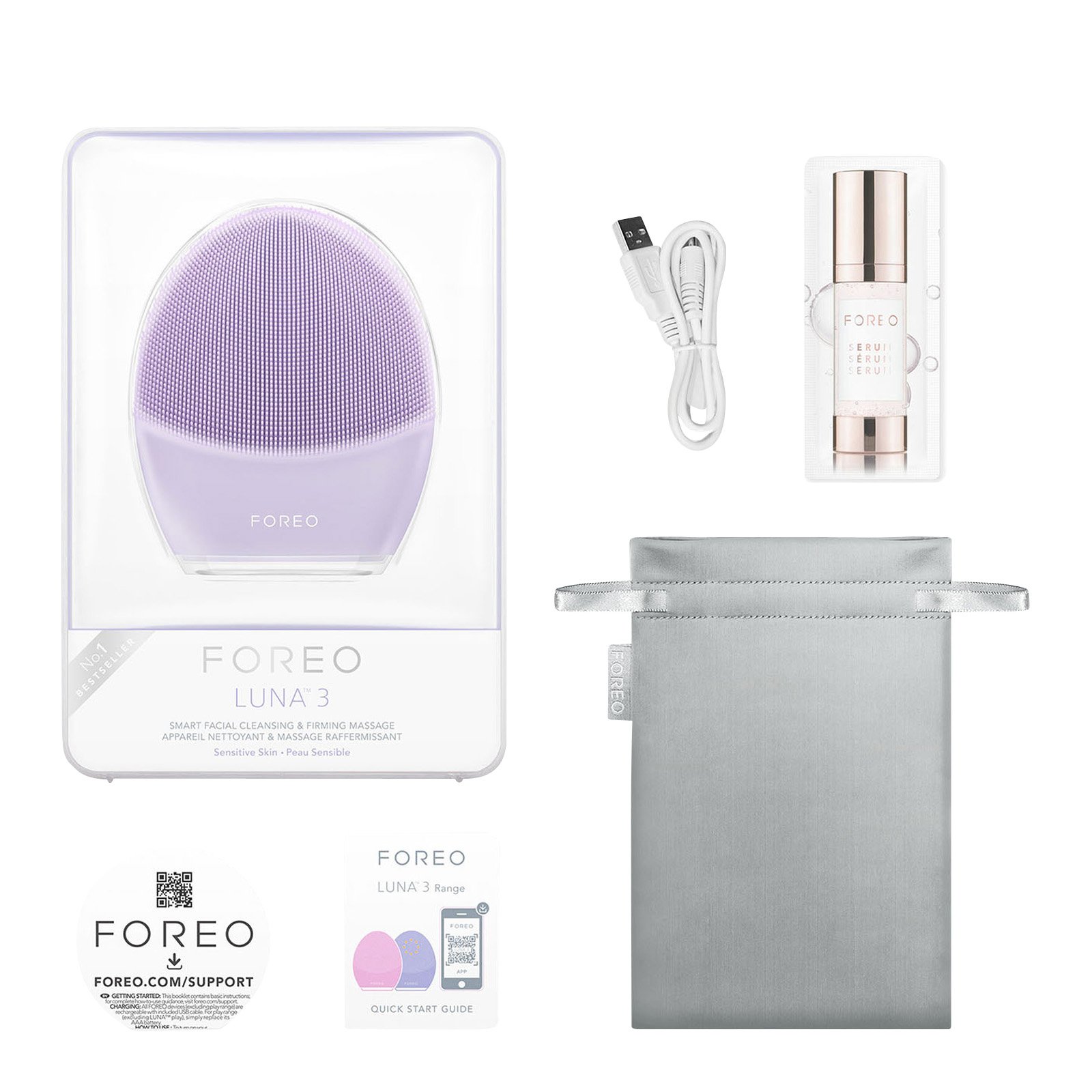 LUNA 3 voor de gevoelige huid FOREO Lavender