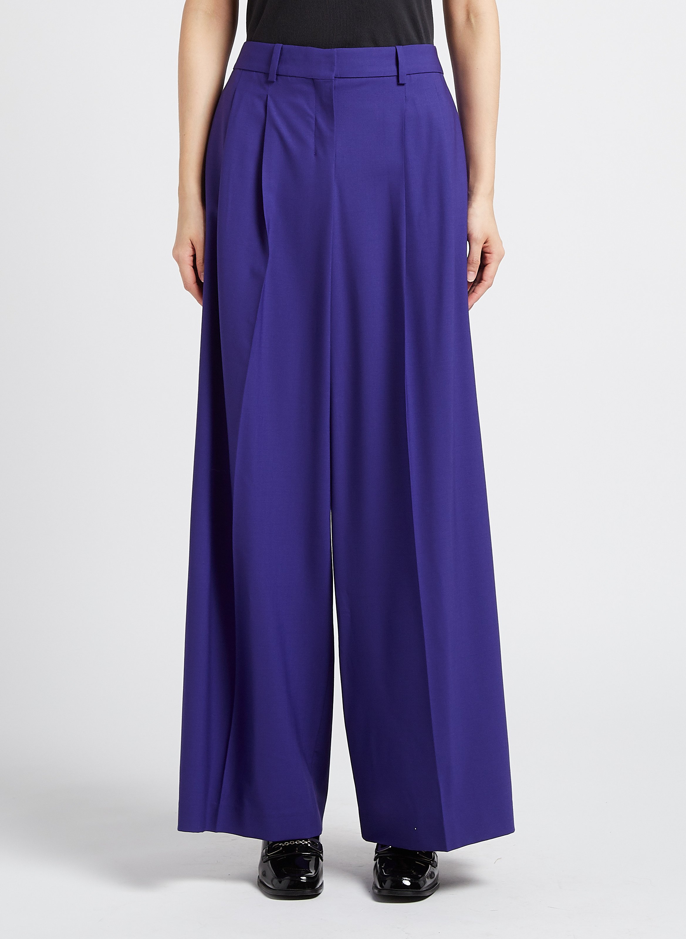 Kurze Bluse aus bedruckter Bio-Baumwolle KARL LAGERFELD Weiss