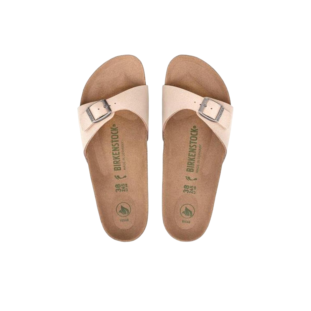 Faux leather sandals BIRKENSTOCK Pink