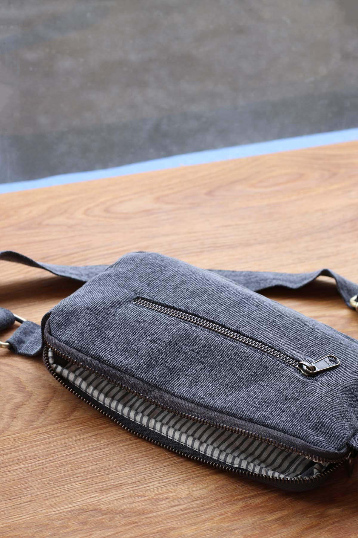 Sac banane Harry Gris