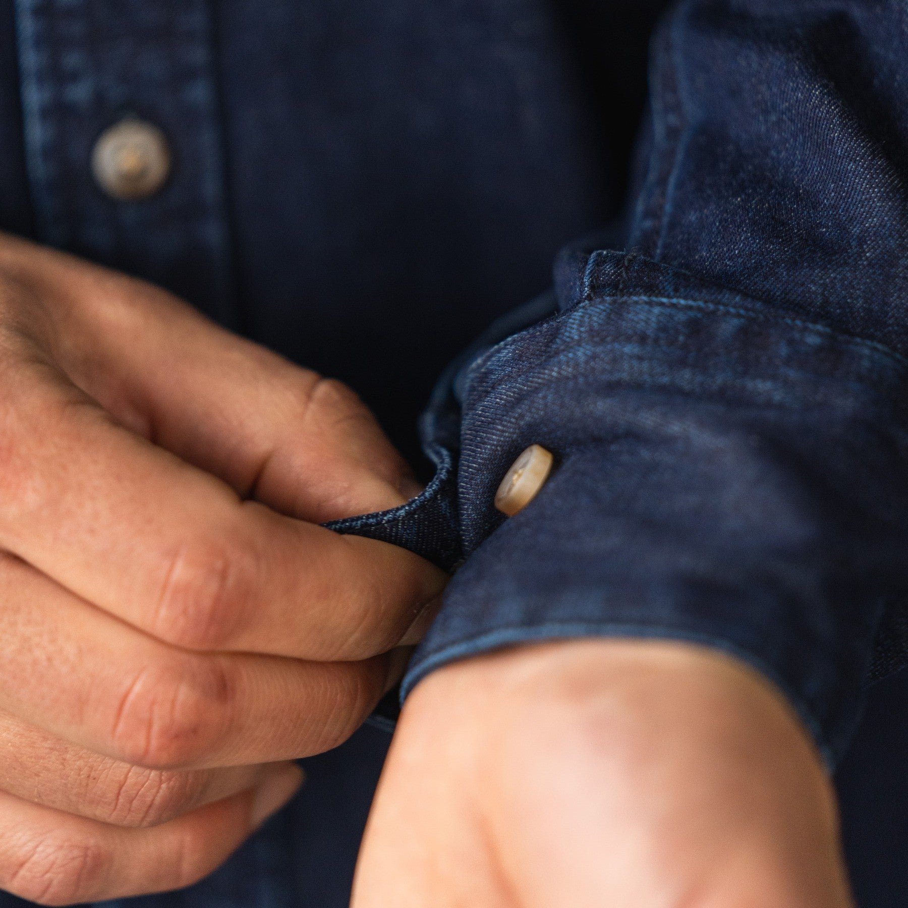 Denim shirt BILLYBELT Blue
