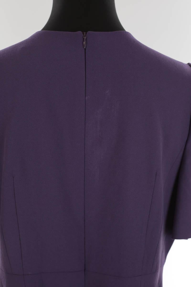 Cotton dress LK BENNETT - Seconde Main Purple