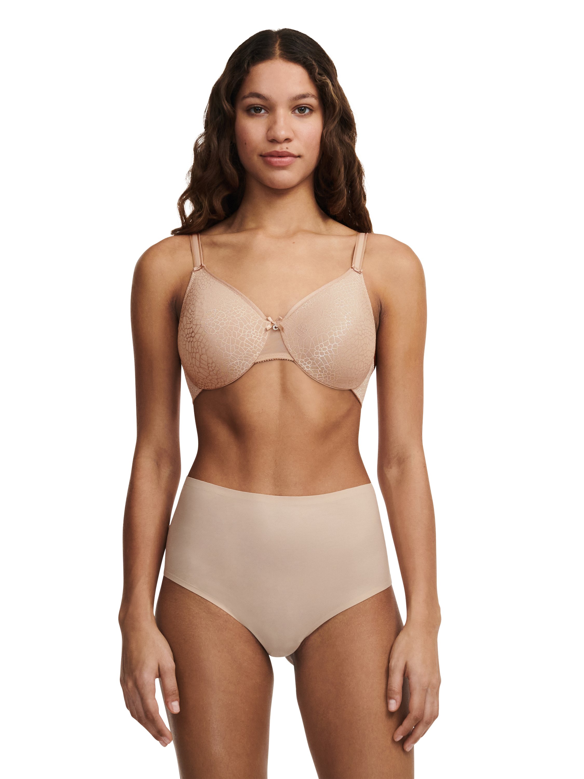 Moulded full-cup bra CHANTELLE Beige