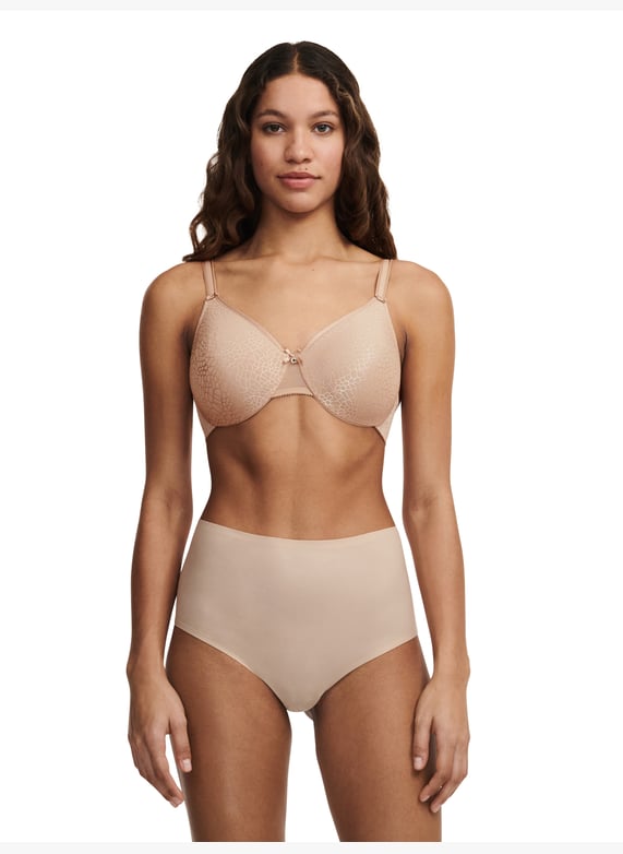 Moulded full-cup bra | Beige by CHANTELLE Moulded full-cup bra Beige