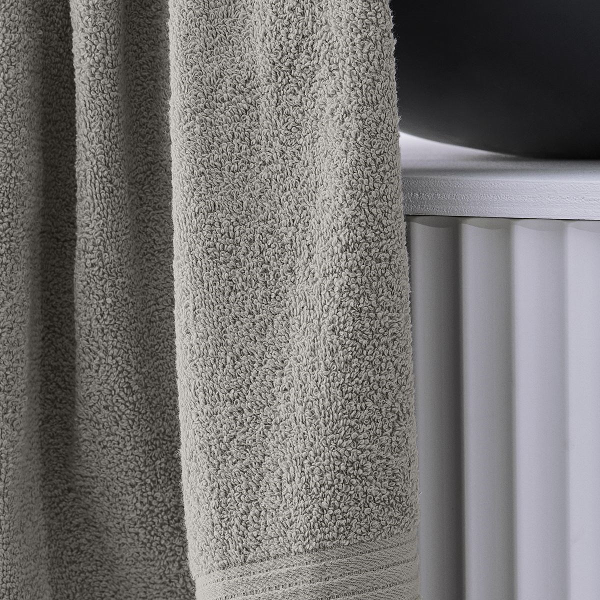 Plain cotton bath towel TODAY LINGE DE MAISON Beige