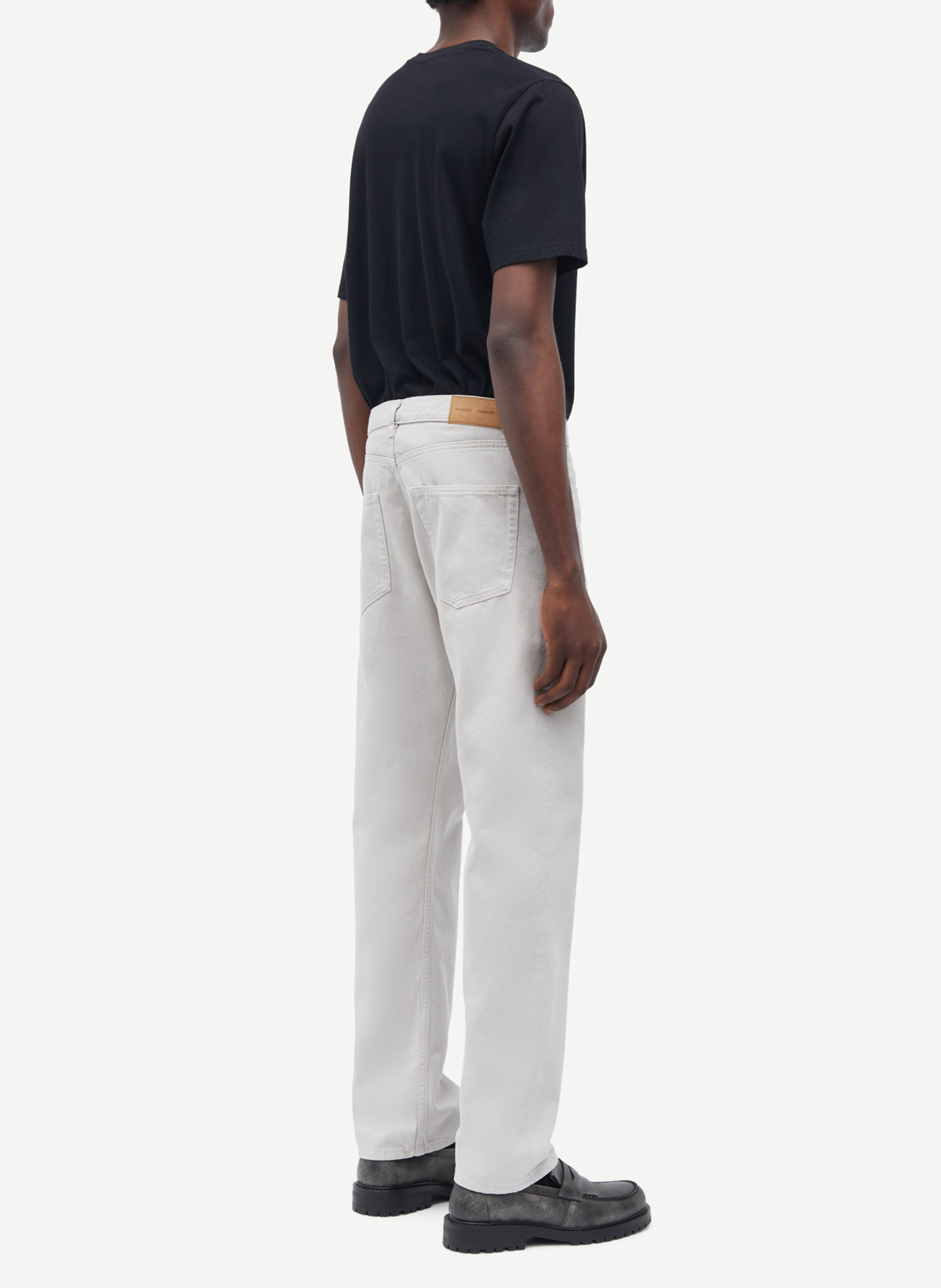 Jean droit SAMSOE SAMSOE Beige