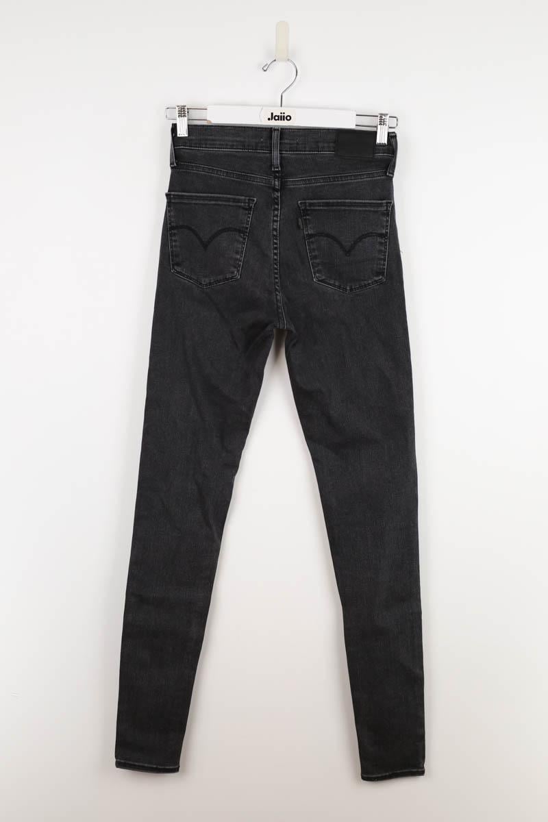 Cotton skinny jeans LEVI'S - Seconde main Black