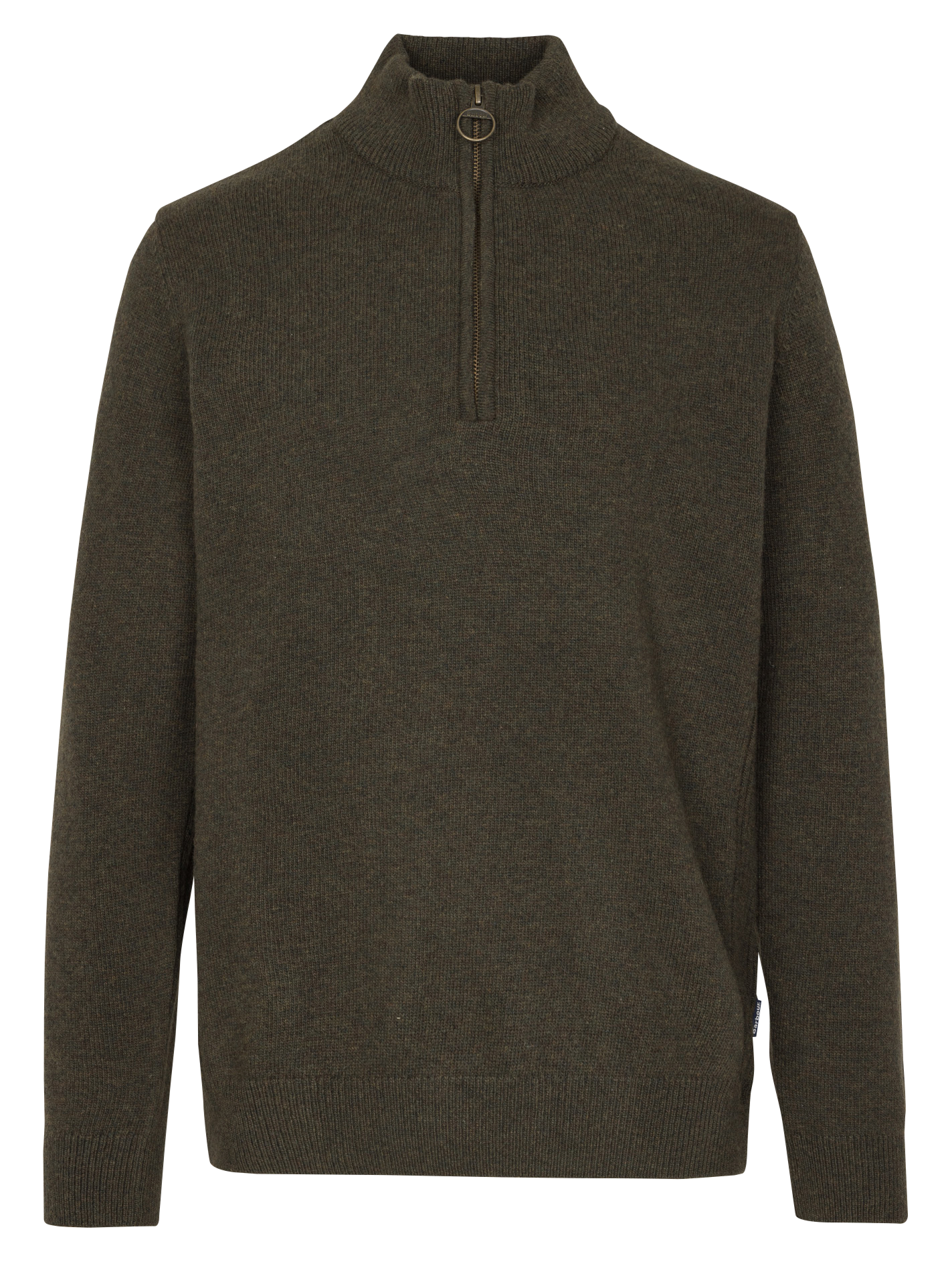 Rechte, wollen trui BARBOUR Kaki