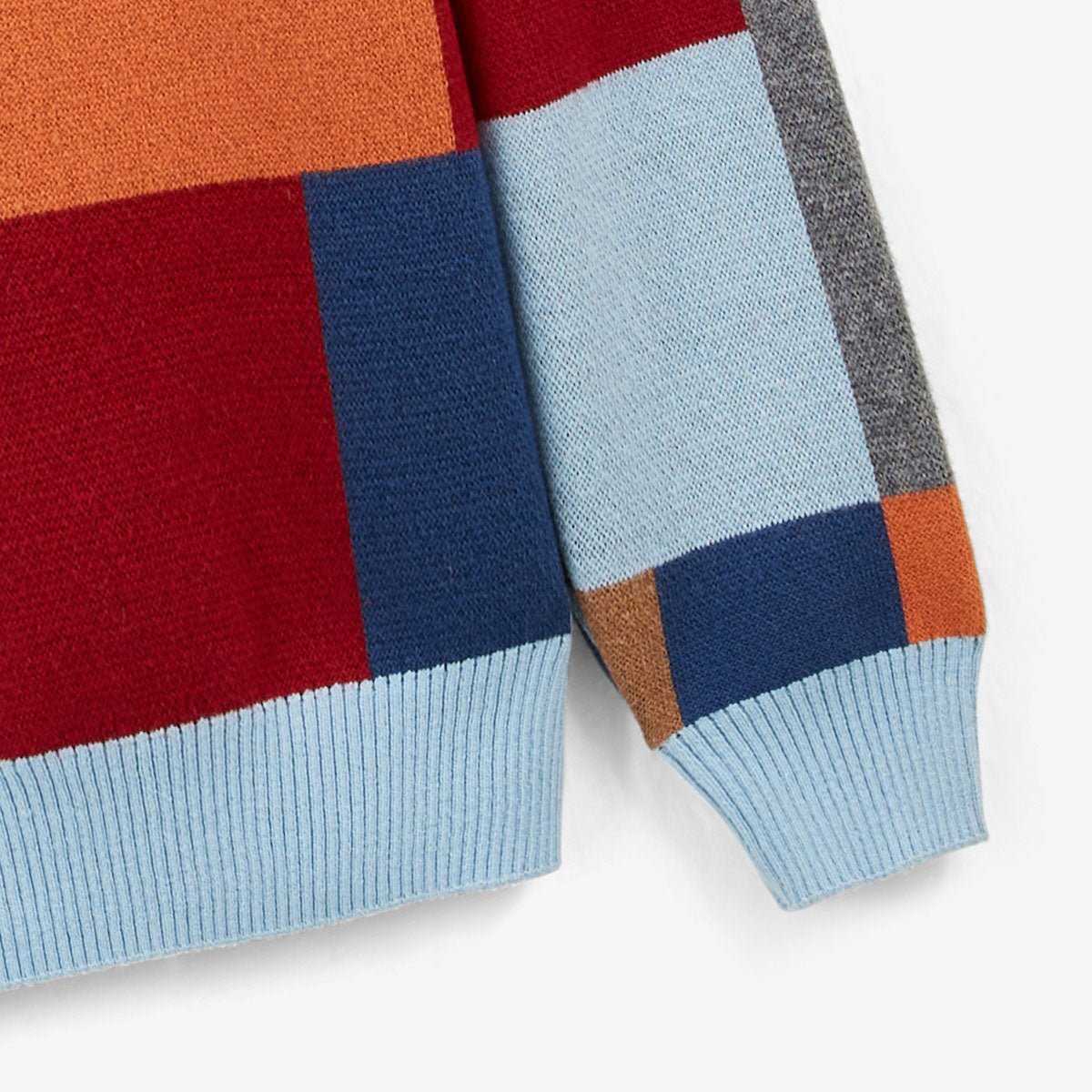 Patchwork sweater SERGE BLANCO Multicolored