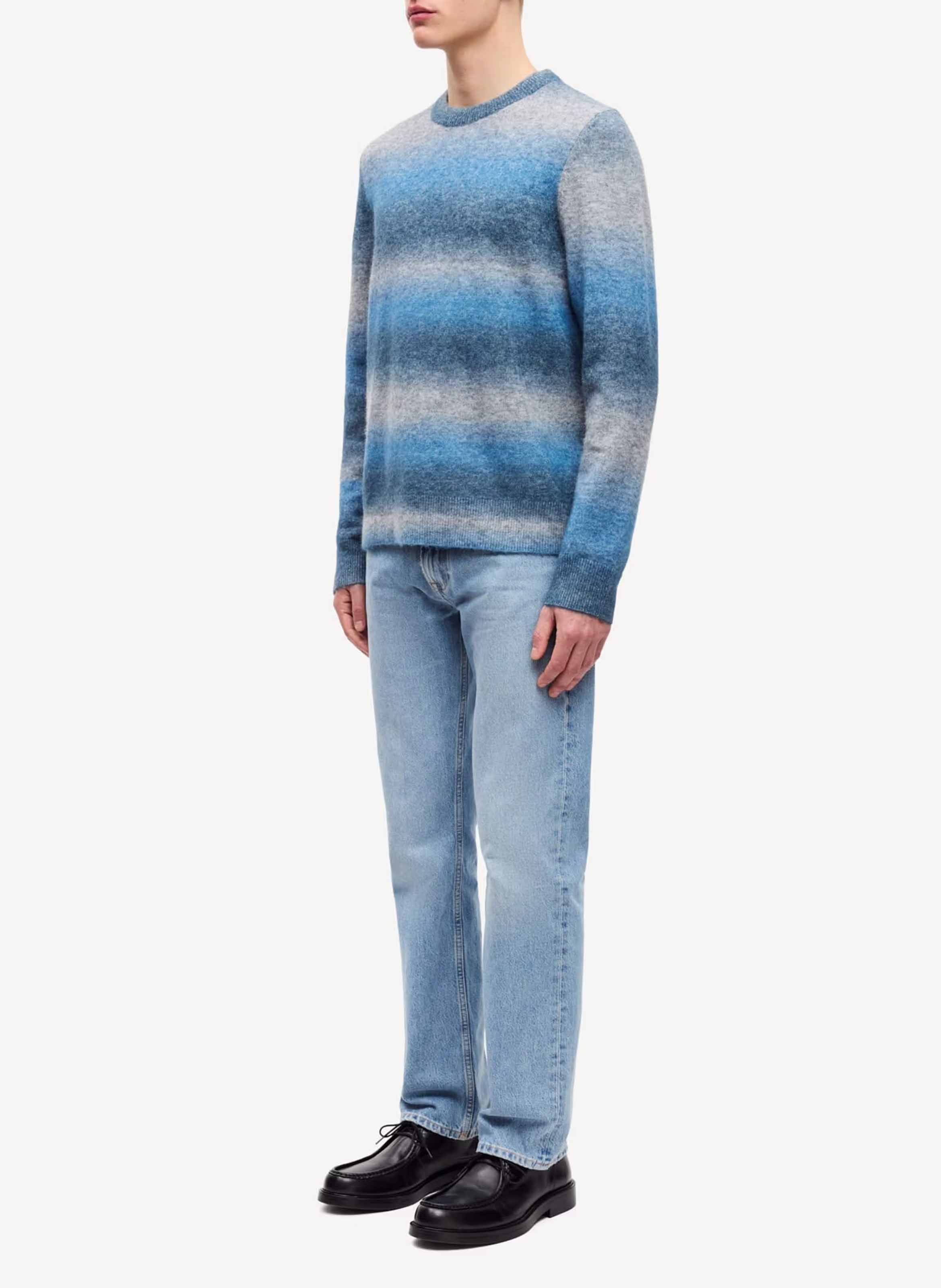 Pull droit en fibres recyclées mélangées SAMSOE SAMSOE Multicolore