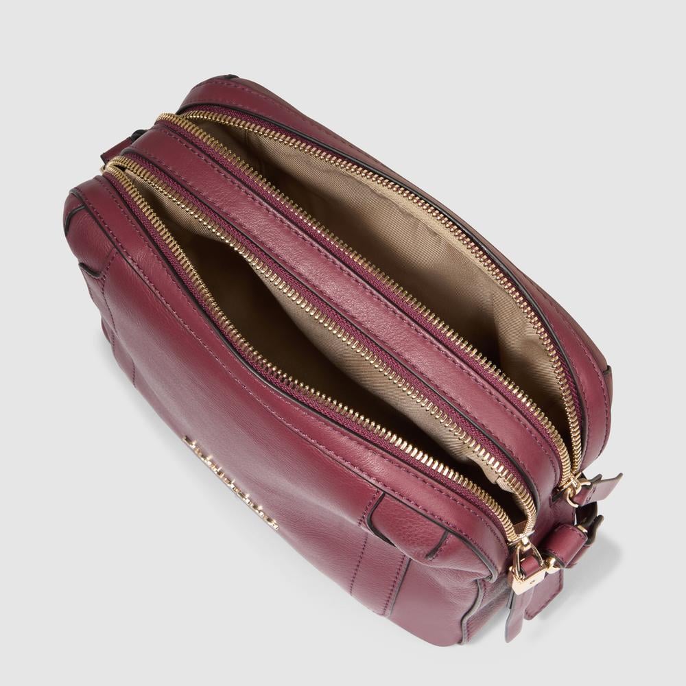 Crossbody Camera Case Style Bag PIQUADRO Red