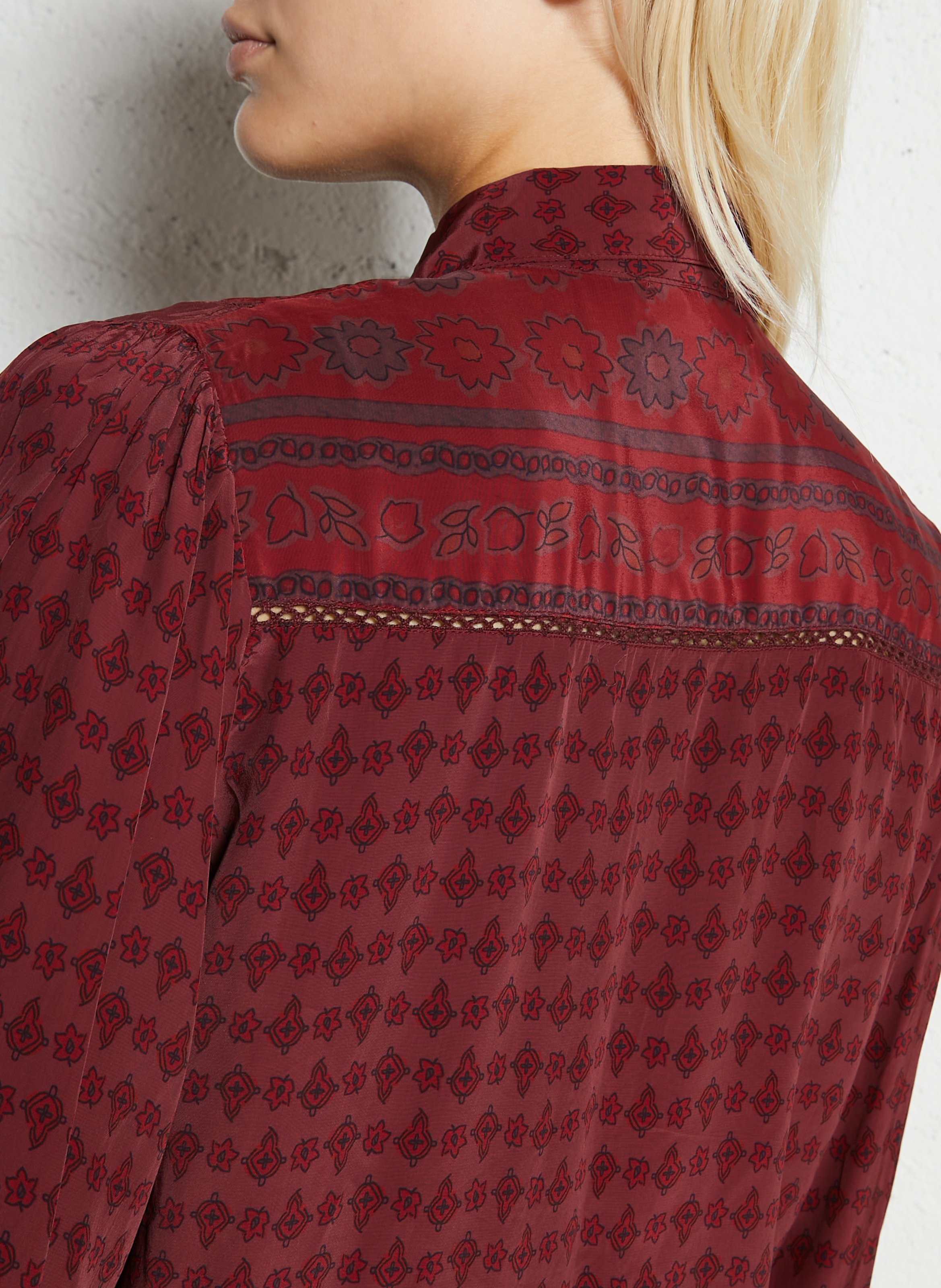 Chemise col classique MAISON HOTEL Red