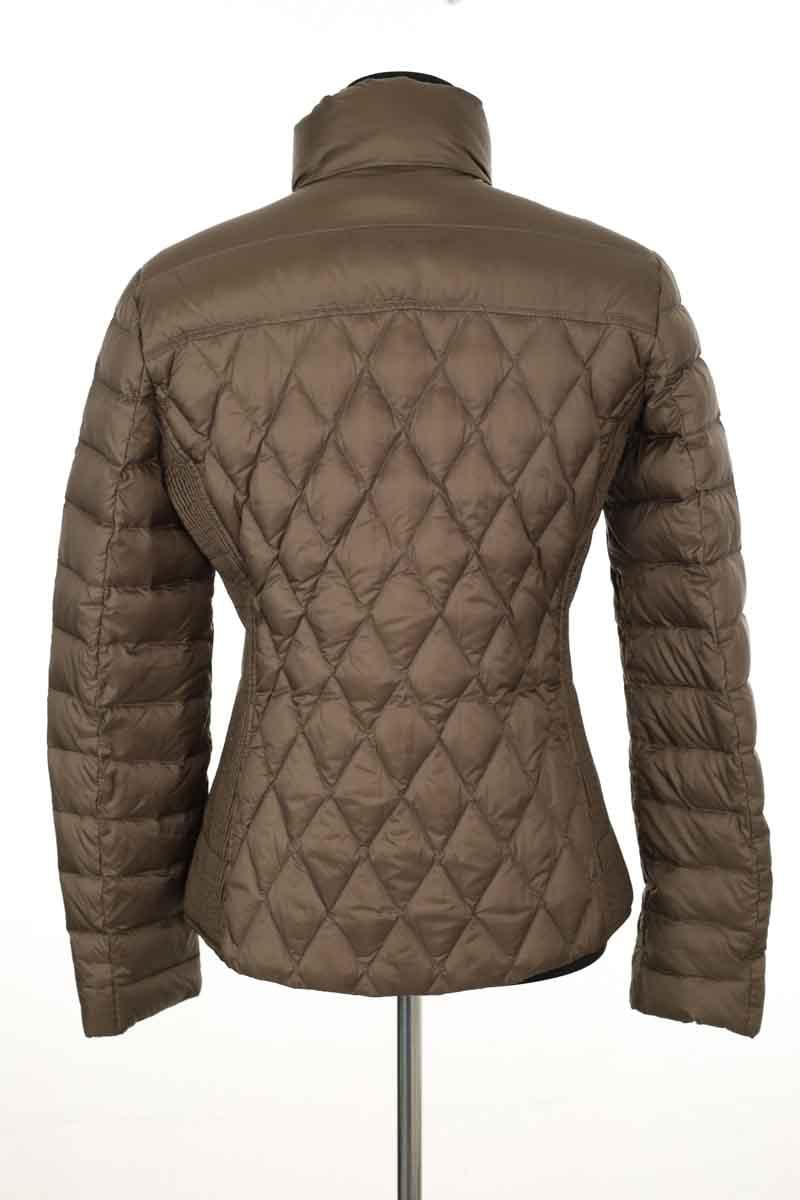 Lightweight quilted padded jacket with high neck TOMMY HILFIGER - SECONDE MAIN Khaki