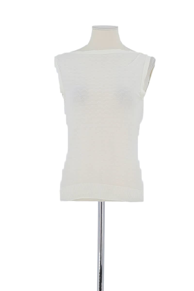 Azawood sleeveless top AGNES B. - Seconde Main White