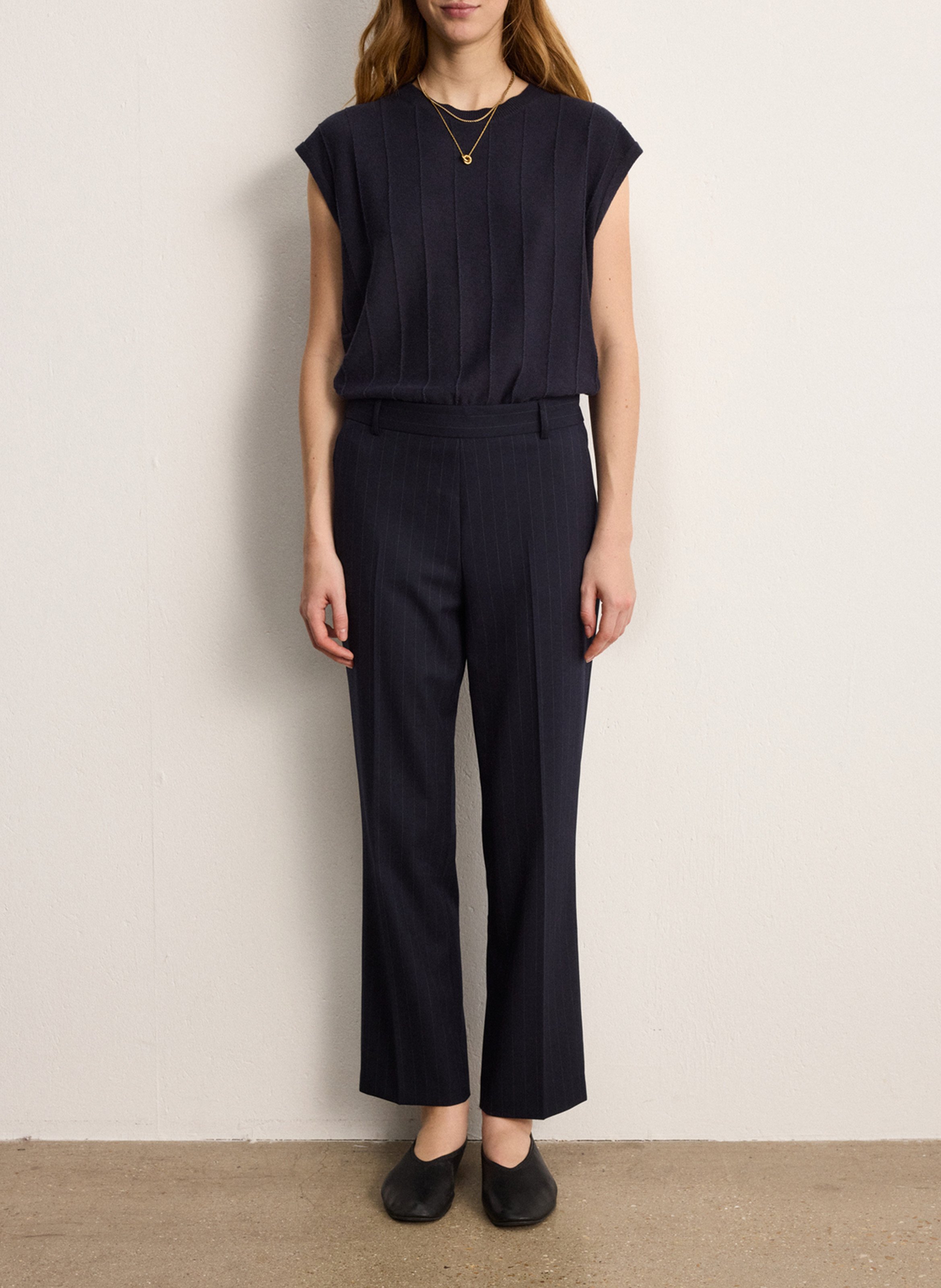 Carrot trousers PABLO Blue