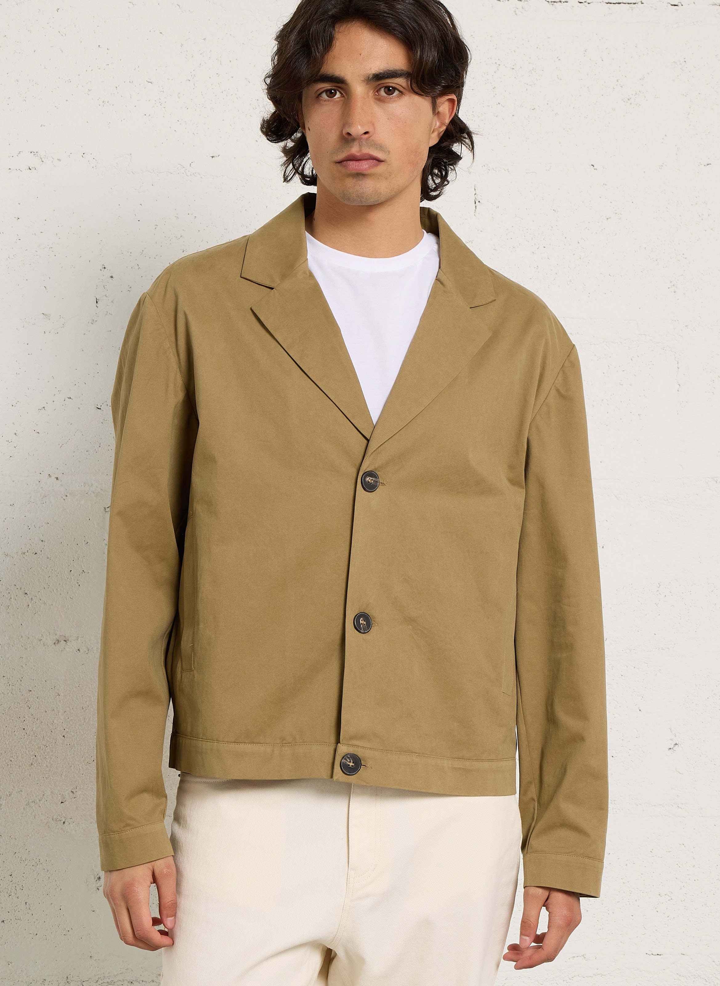 Recht, katoenen jasje IMPERIAL