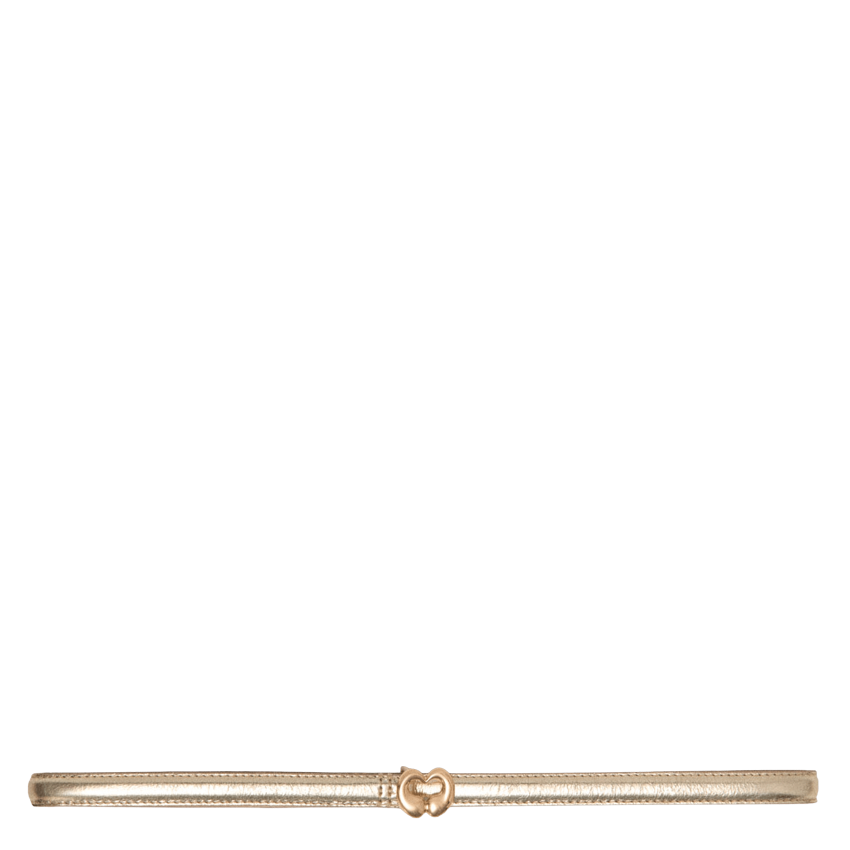 Belt with metallic buckle MAJE Golden