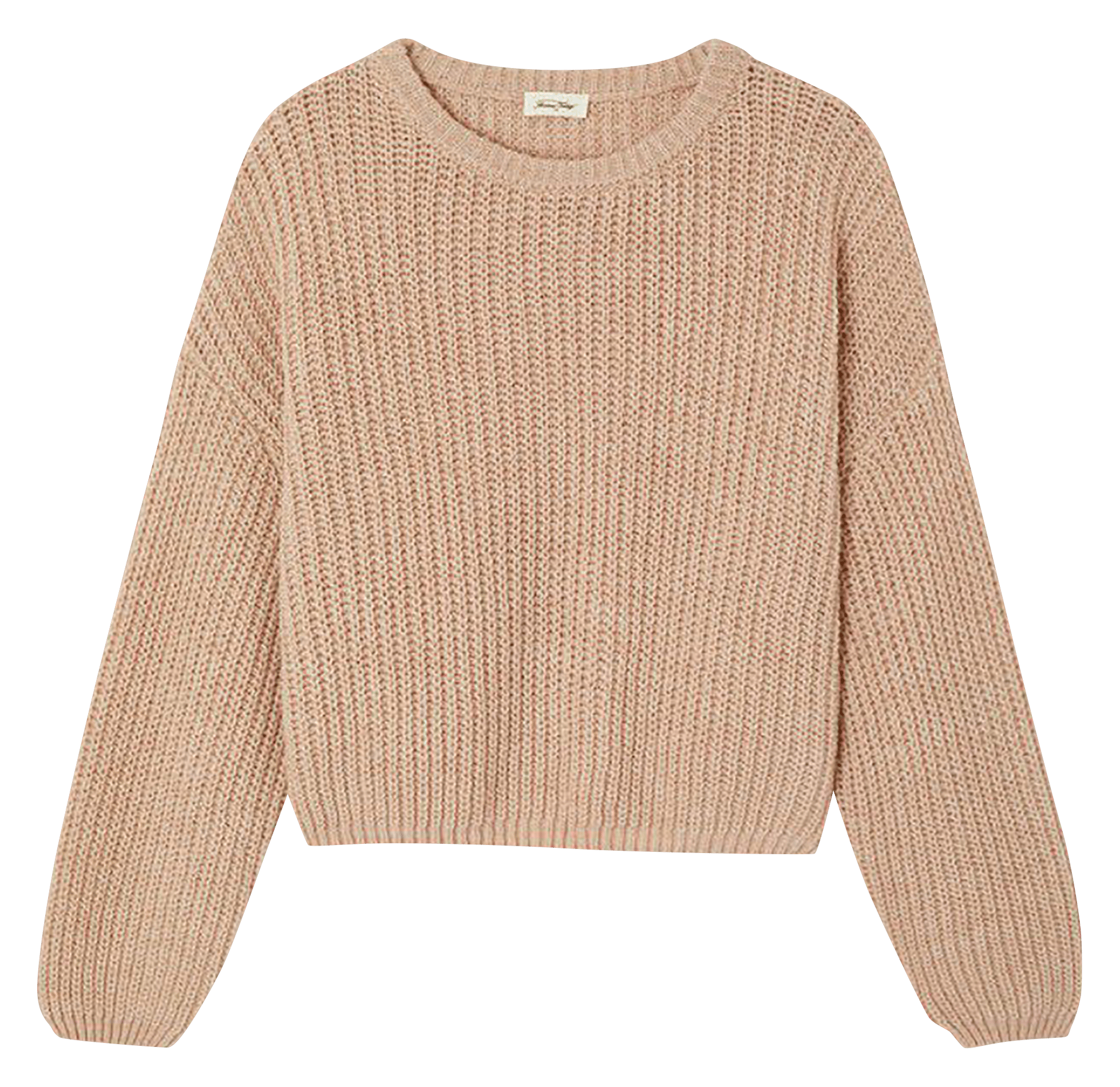 Wijde trui | wolblend AMERICAN VINTAGE Beige