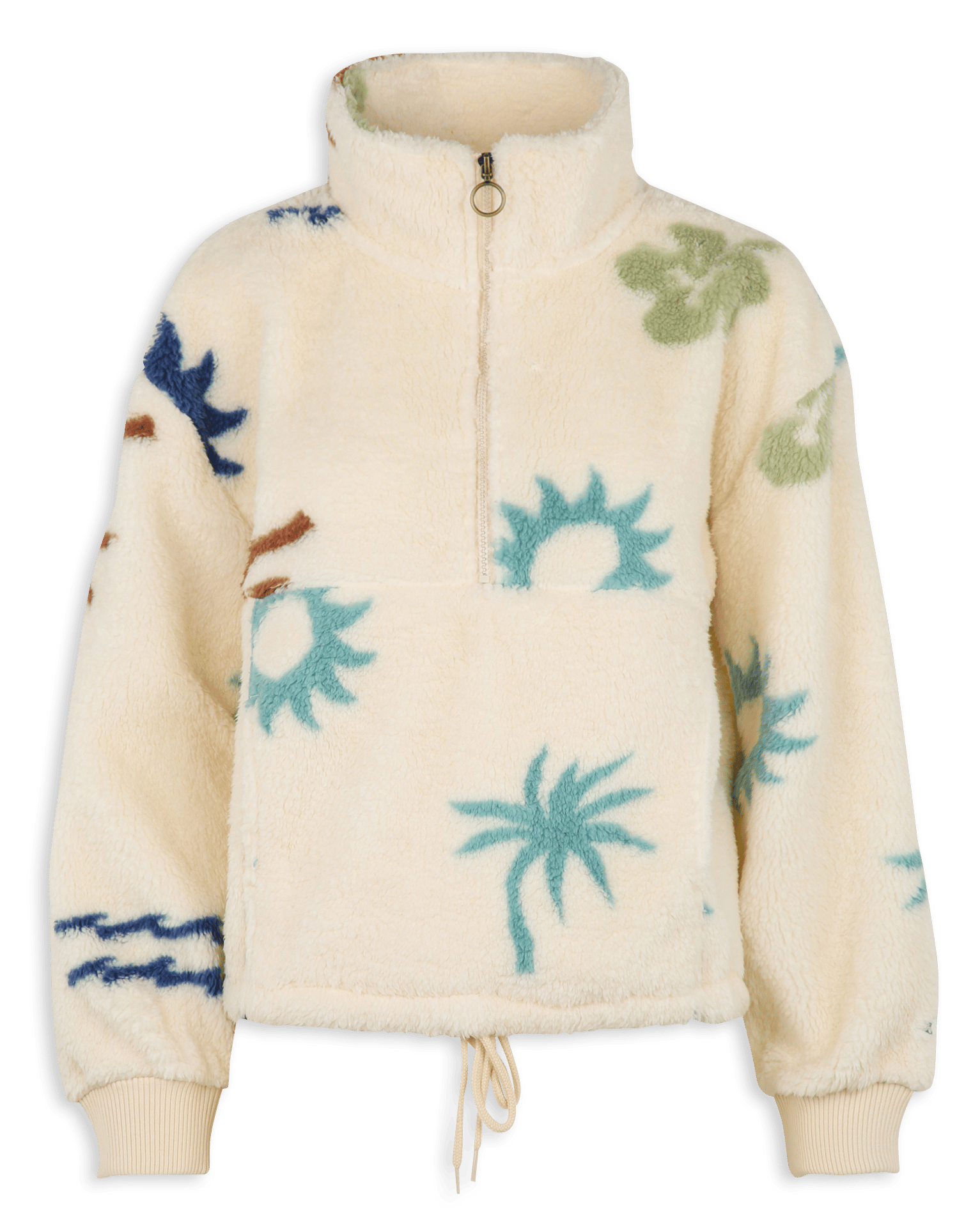 High-neck sweatshirt BILLABONG Multicolored