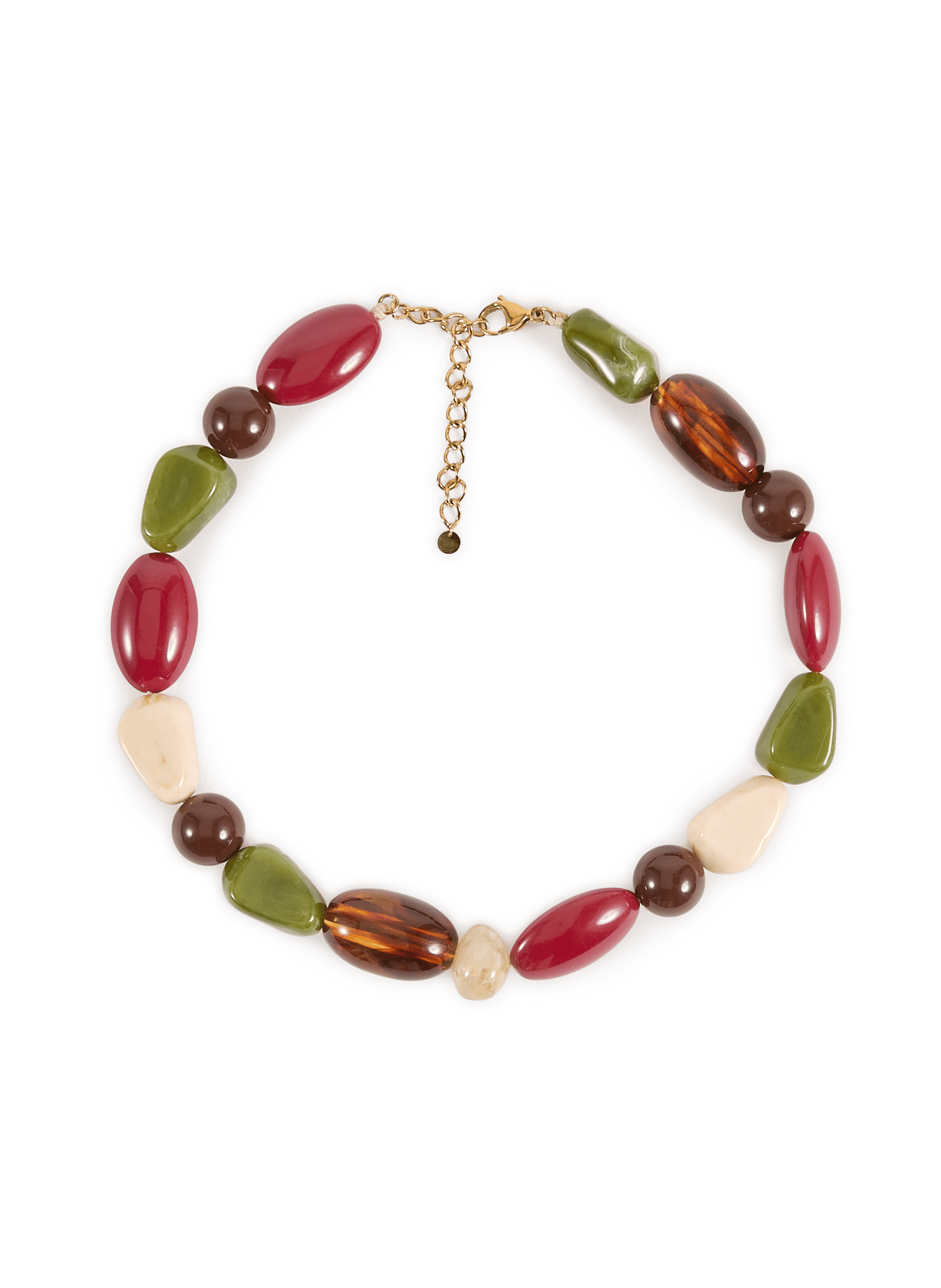 Golden necklace AU PRINTEMPS PARIS Multicolored