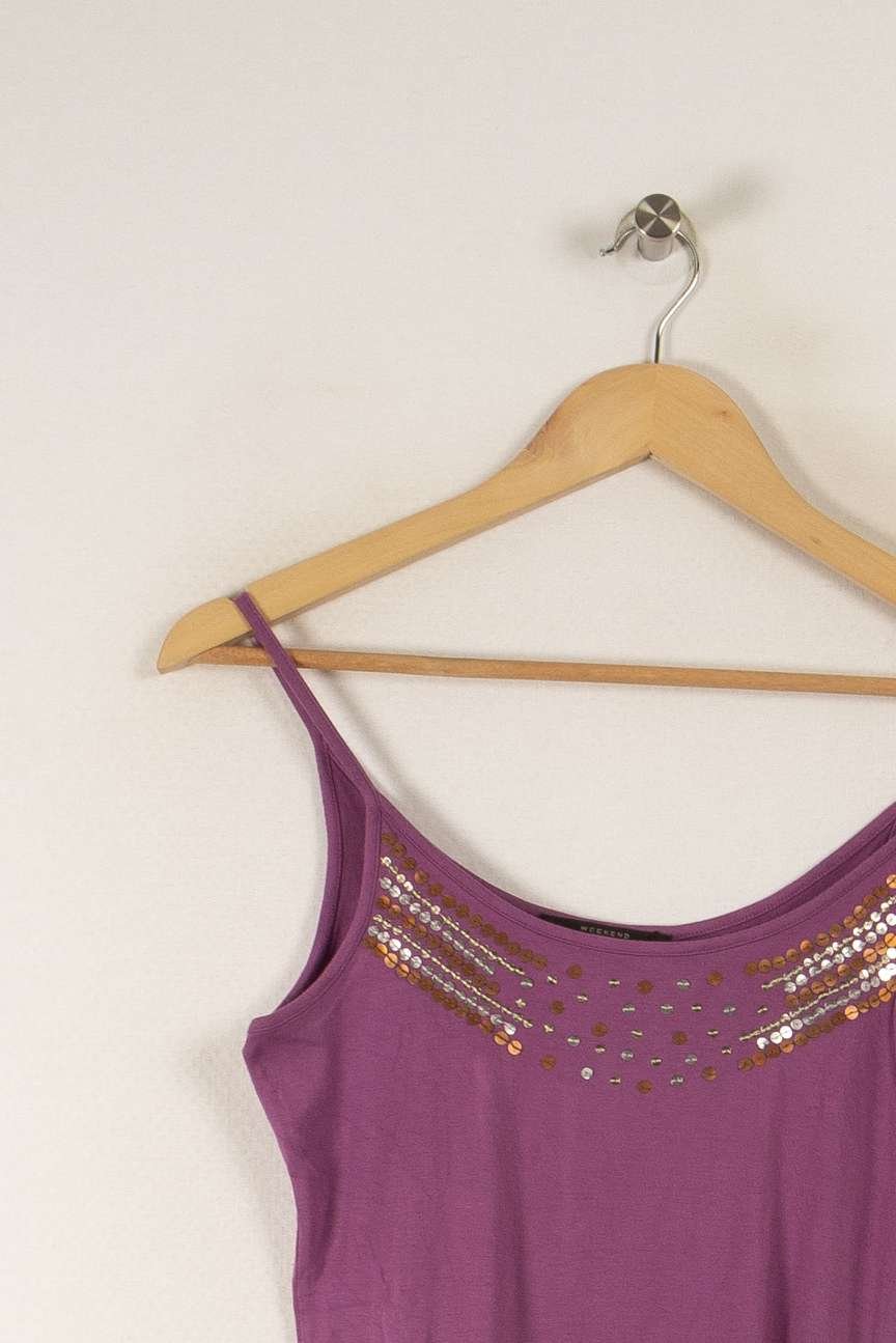 Top & tank top MAX MARA - Seconde Main Purple