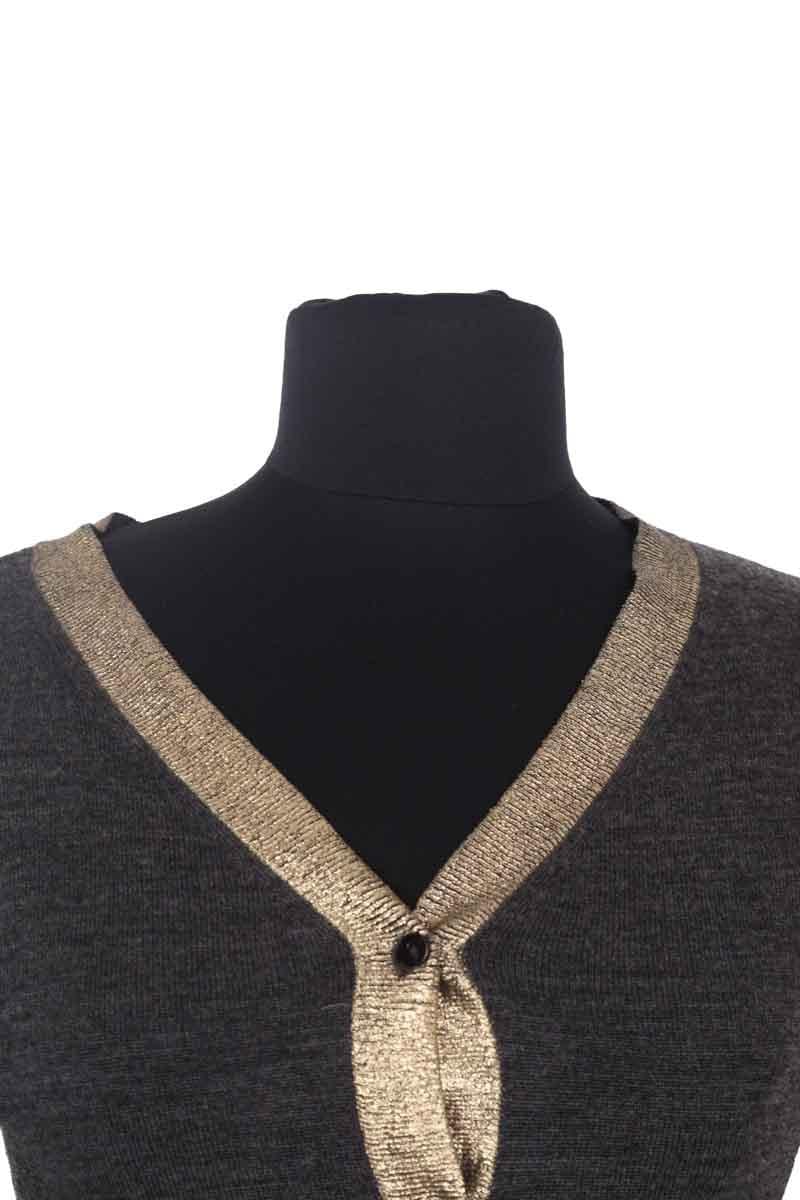 Cardigan BONPOINT - Seconde Main Grey