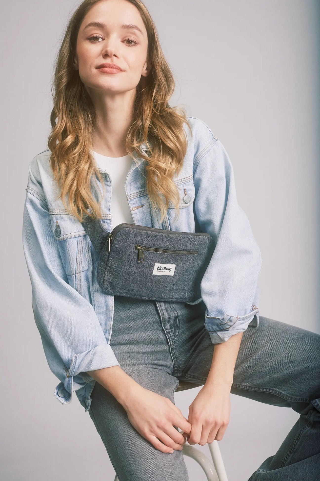 Sac banane Harry Gris