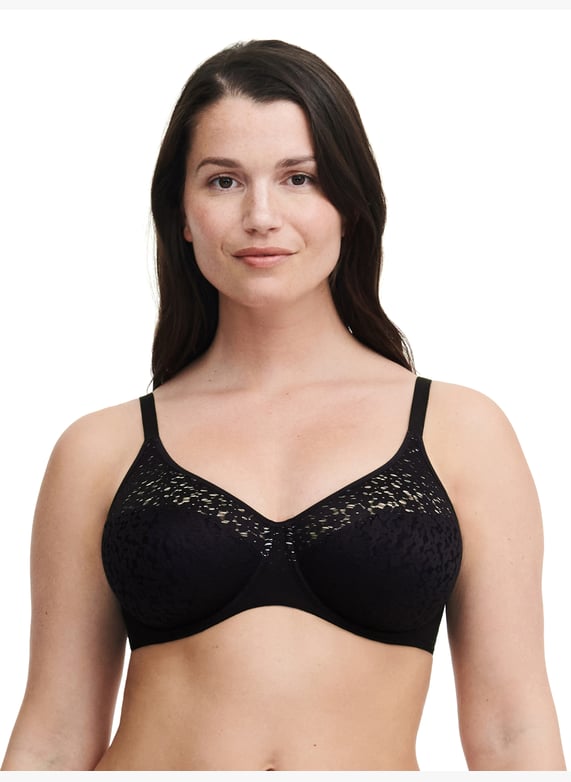 Moulded full-cup bra | Black by CHANTELLE Moulded full-cup bra Black