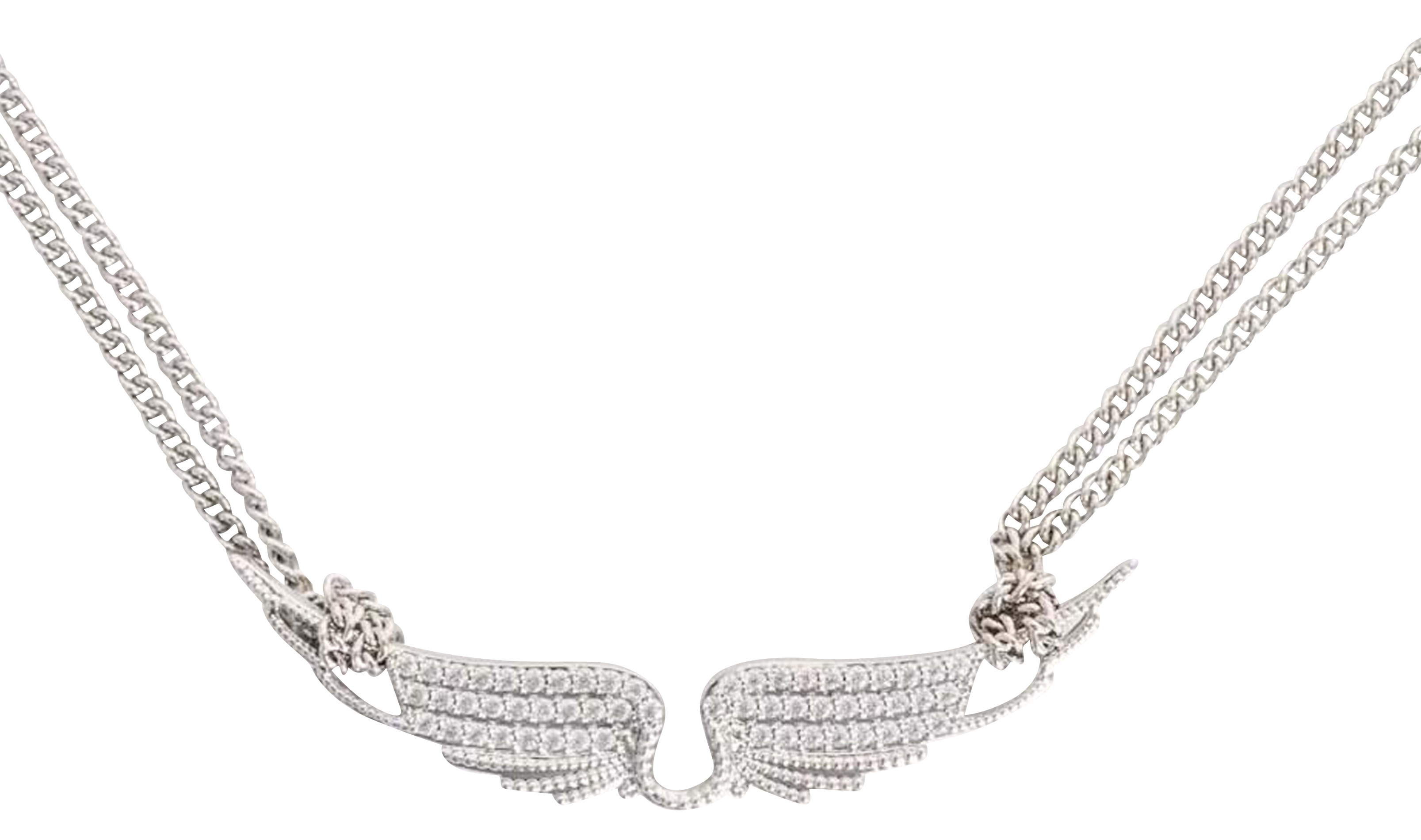 Diamanté necklace ZADIG&VOLTAIRE Grey