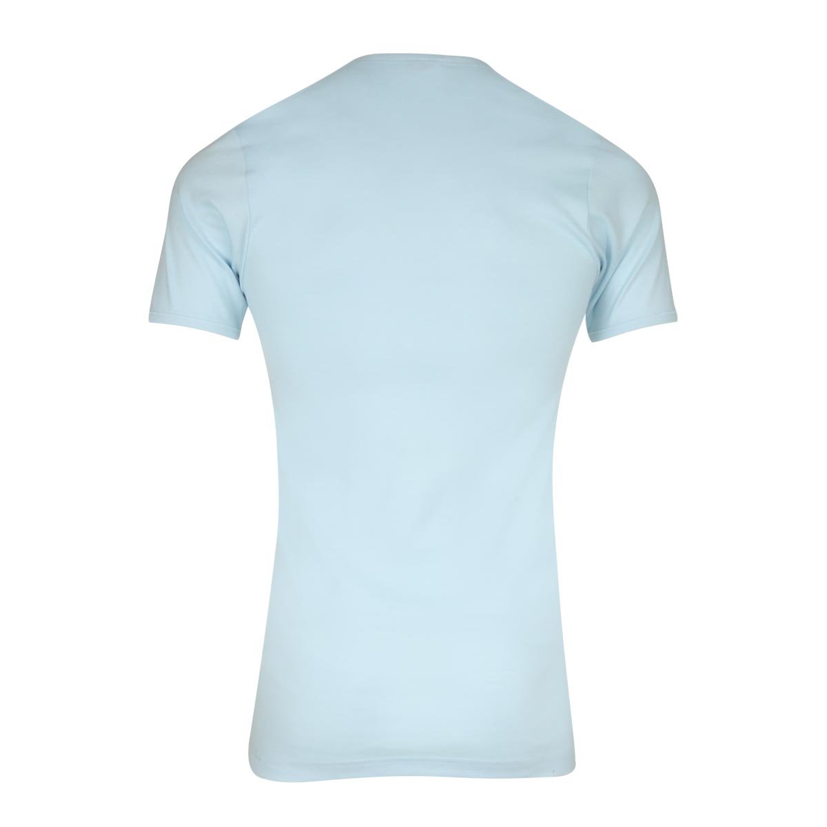 Premium pure cotton V-neck T-shirt Blue