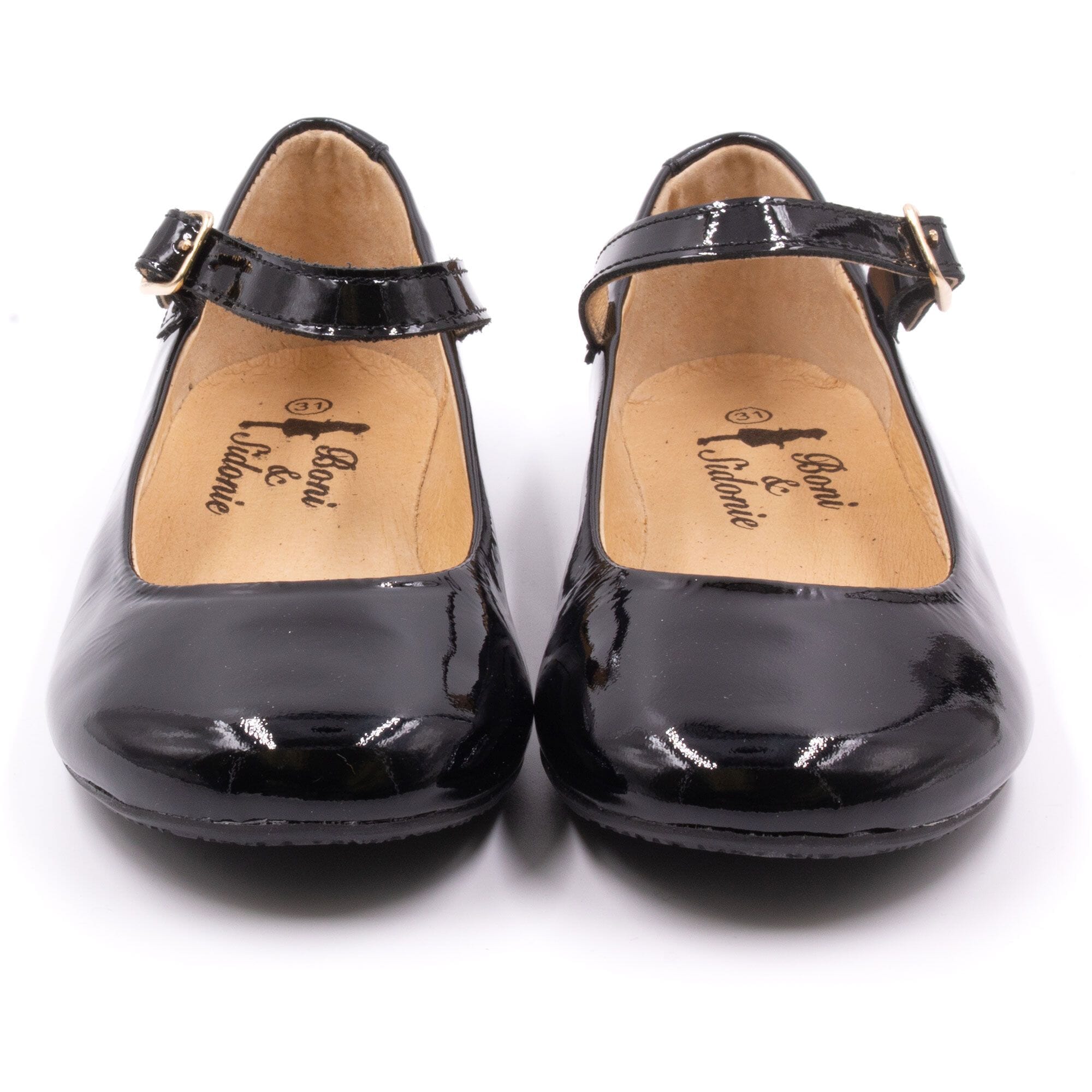 Ballerine vernis Boni & Sidonie Noir