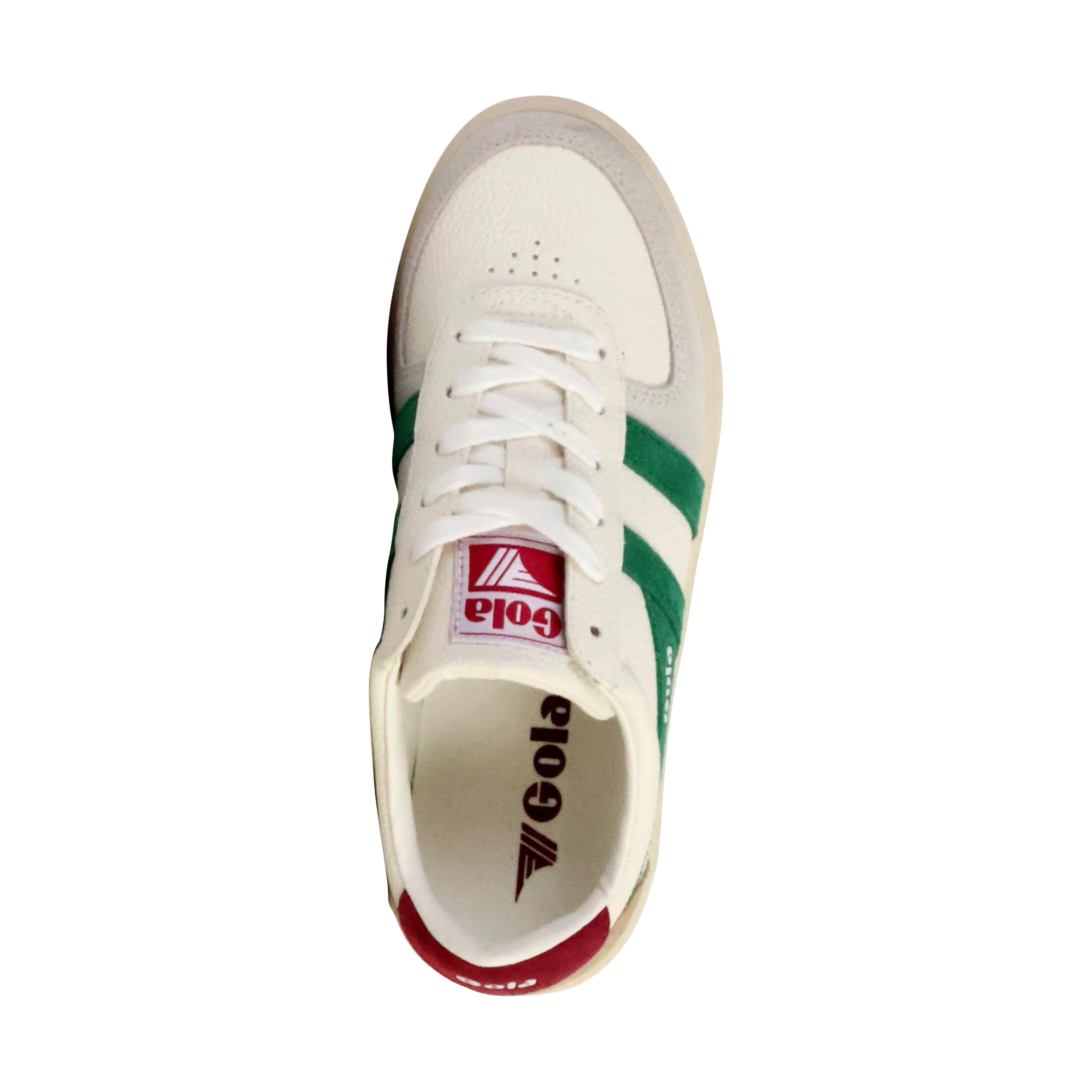 Grand Slam Trident leather sneakers GOLA White
