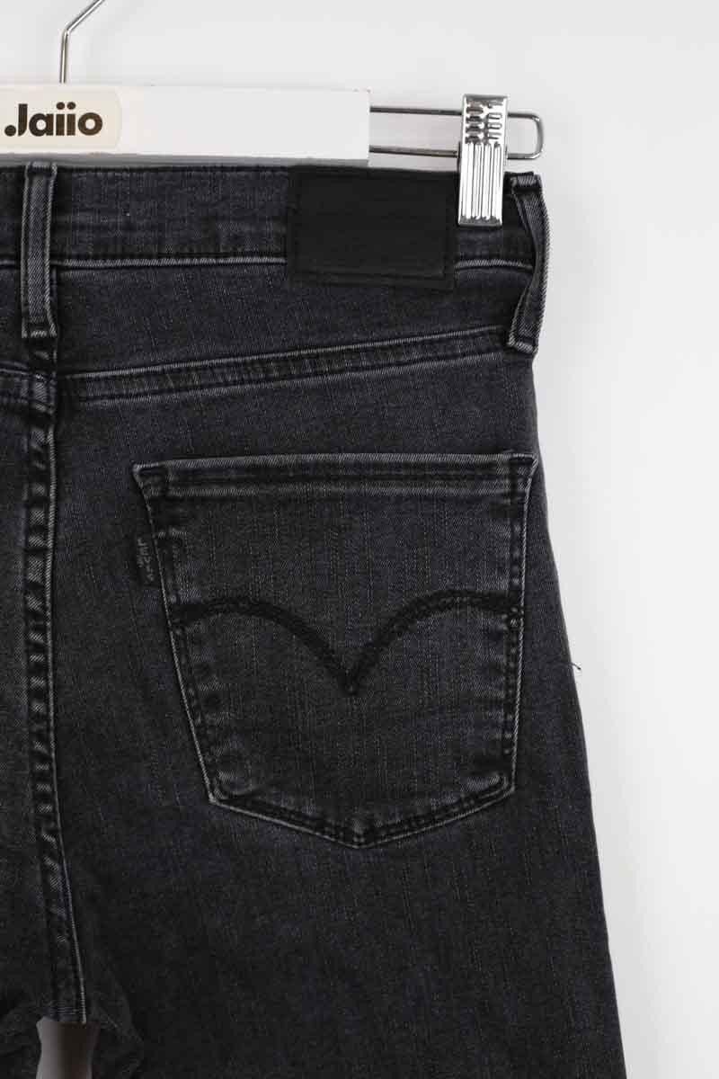 Cotton skinny jeans LEVI'S - Seconde main Black