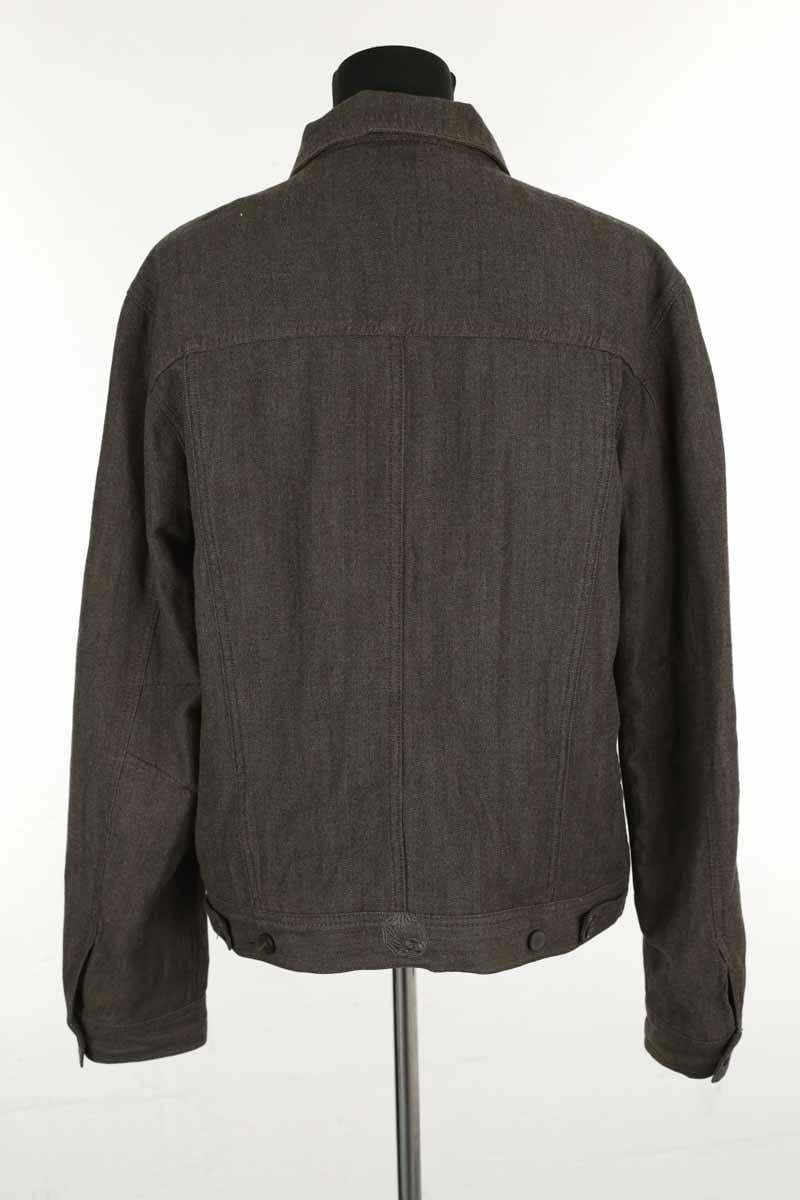 Dual material cardigan KENZO - SECONDE MAIN Brown