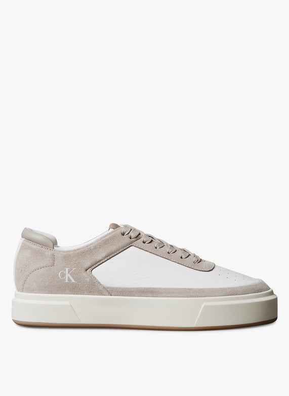 Flat low-top leather sneakers 41 - Main Image