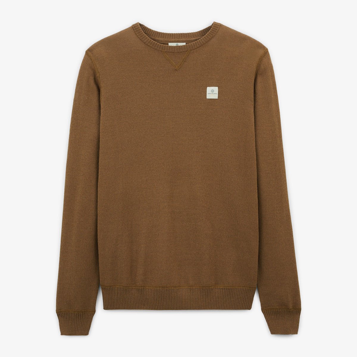 High-neck sweater SERGE BLANCO Brown