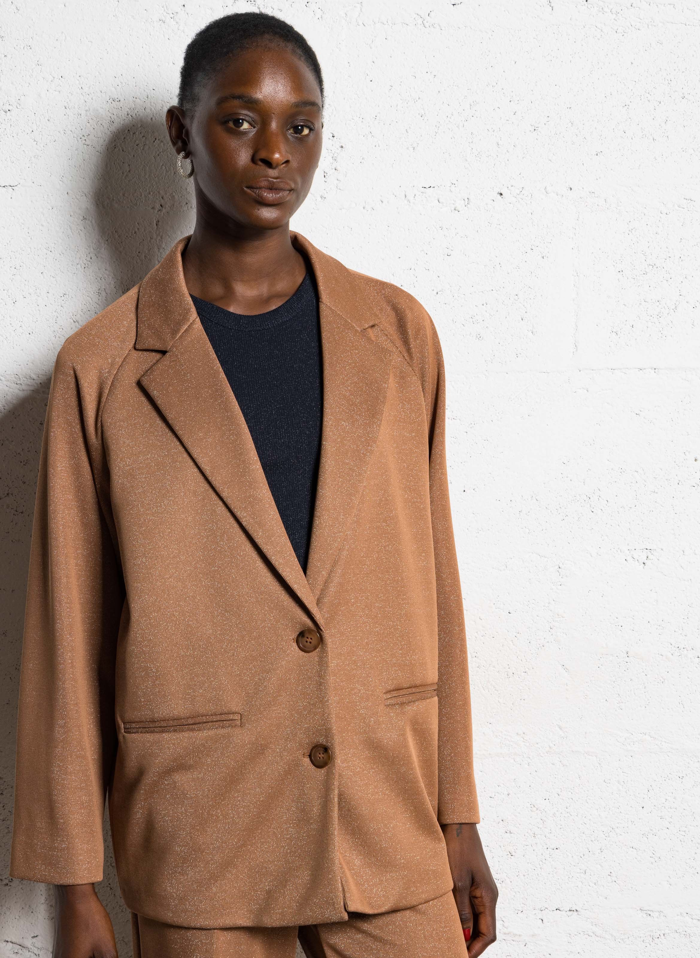 Veste tailleur droite pailletée IMPERIAL