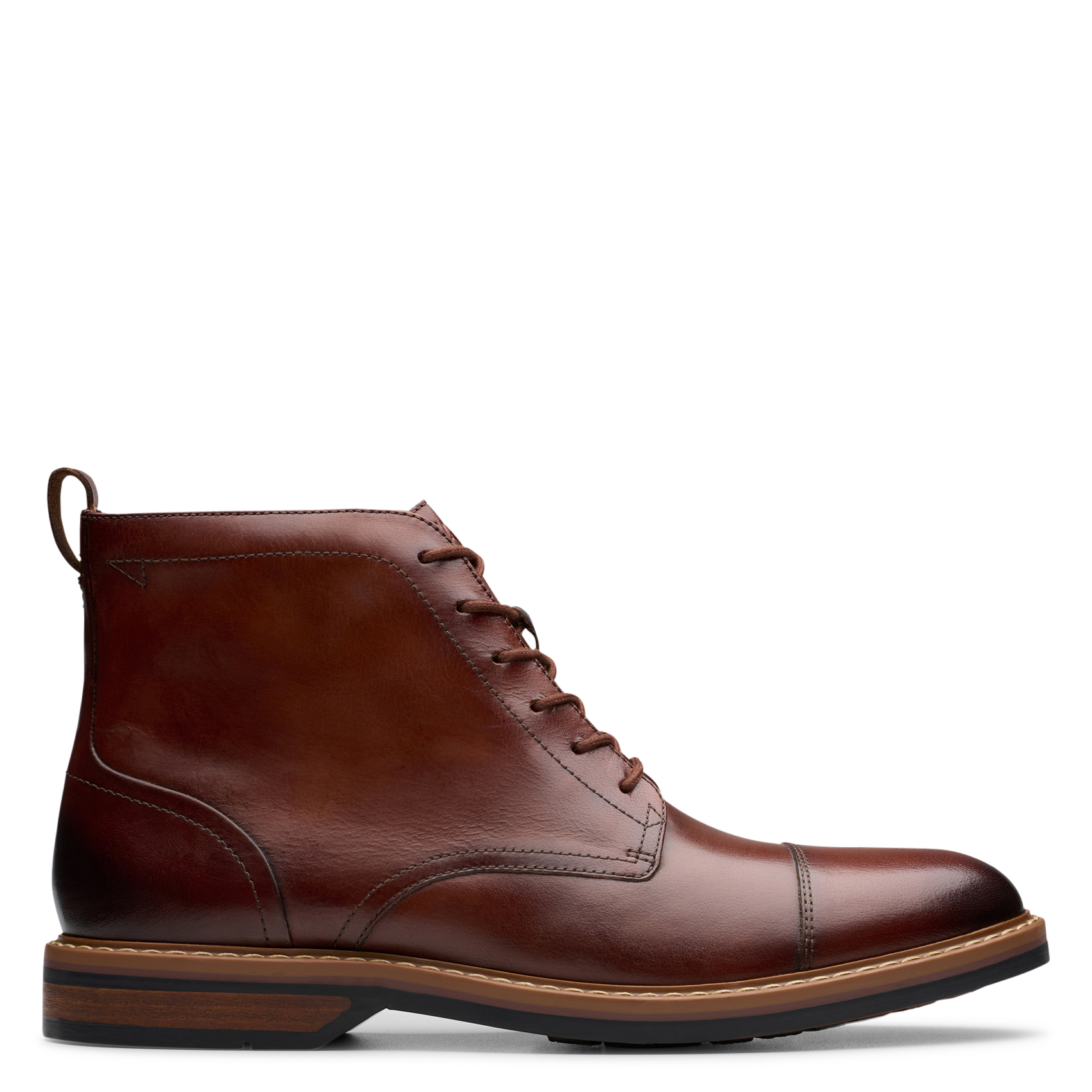 Albert leather boots CLARKS Brown