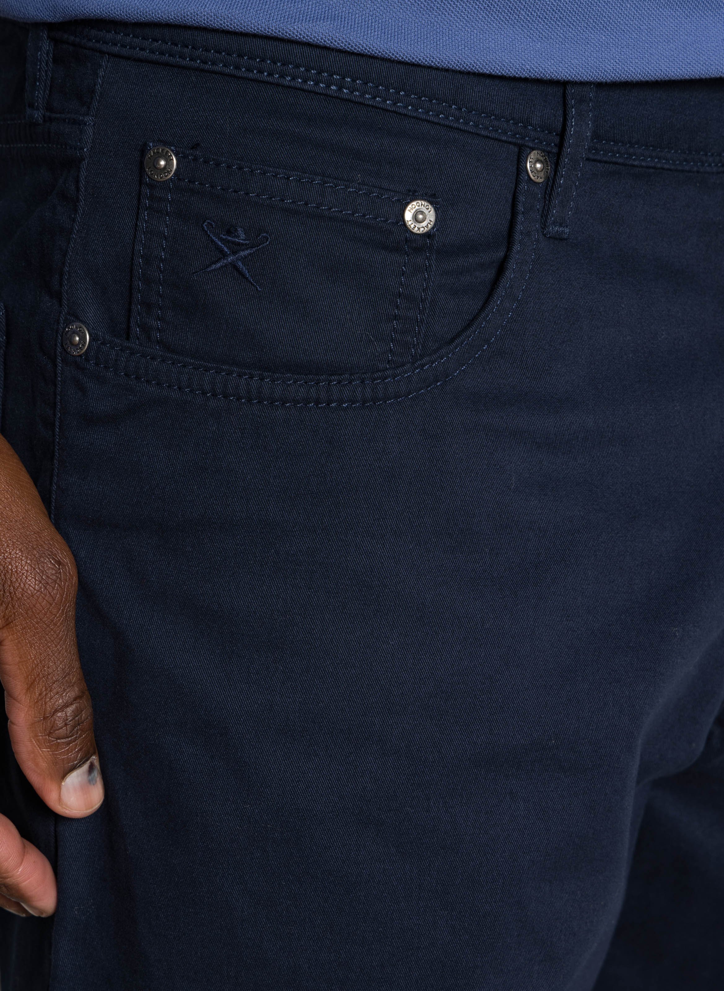 Bucket Hat aus Baumwoll-Mix HACKETT Blau