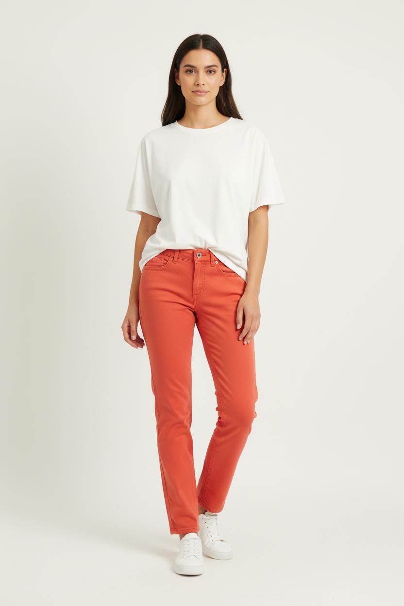 PANTS COMPTOIR DES COTONNIERS - Seconde main Orange