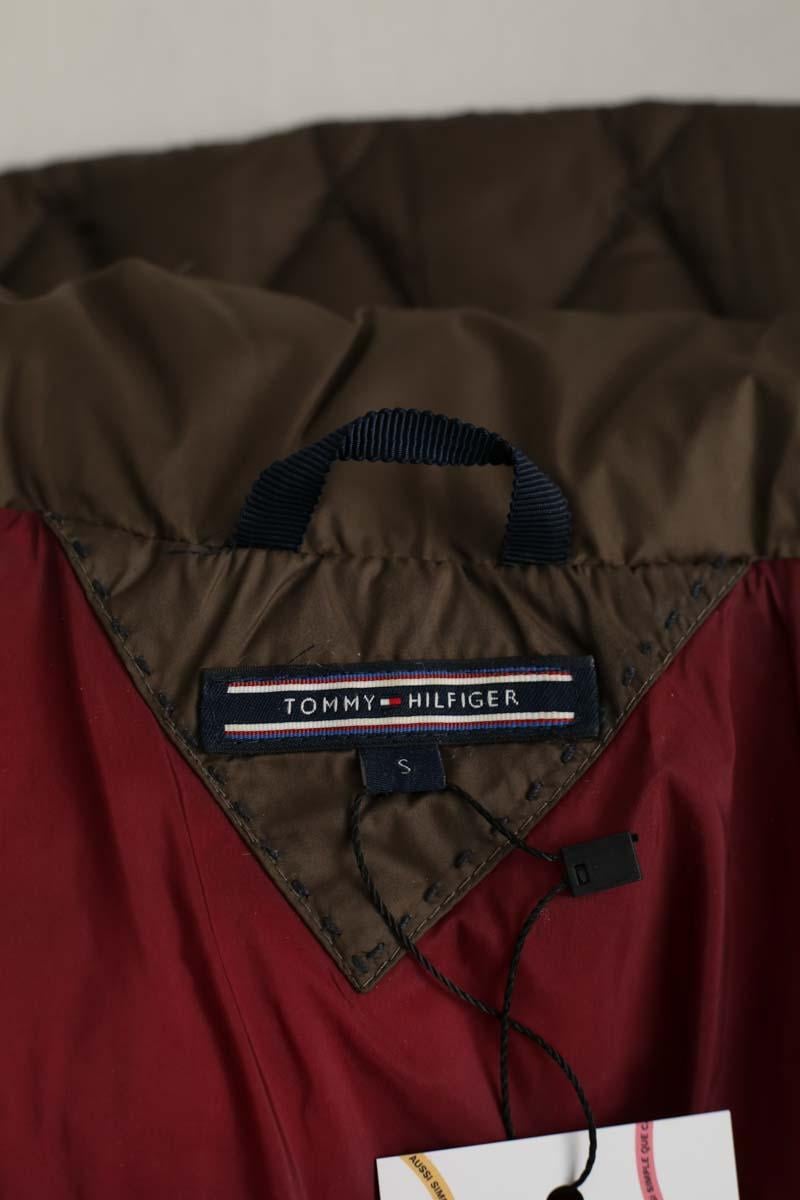 Lightweight quilted padded jacket with high neck TOMMY HILFIGER - SECONDE MAIN Khaki