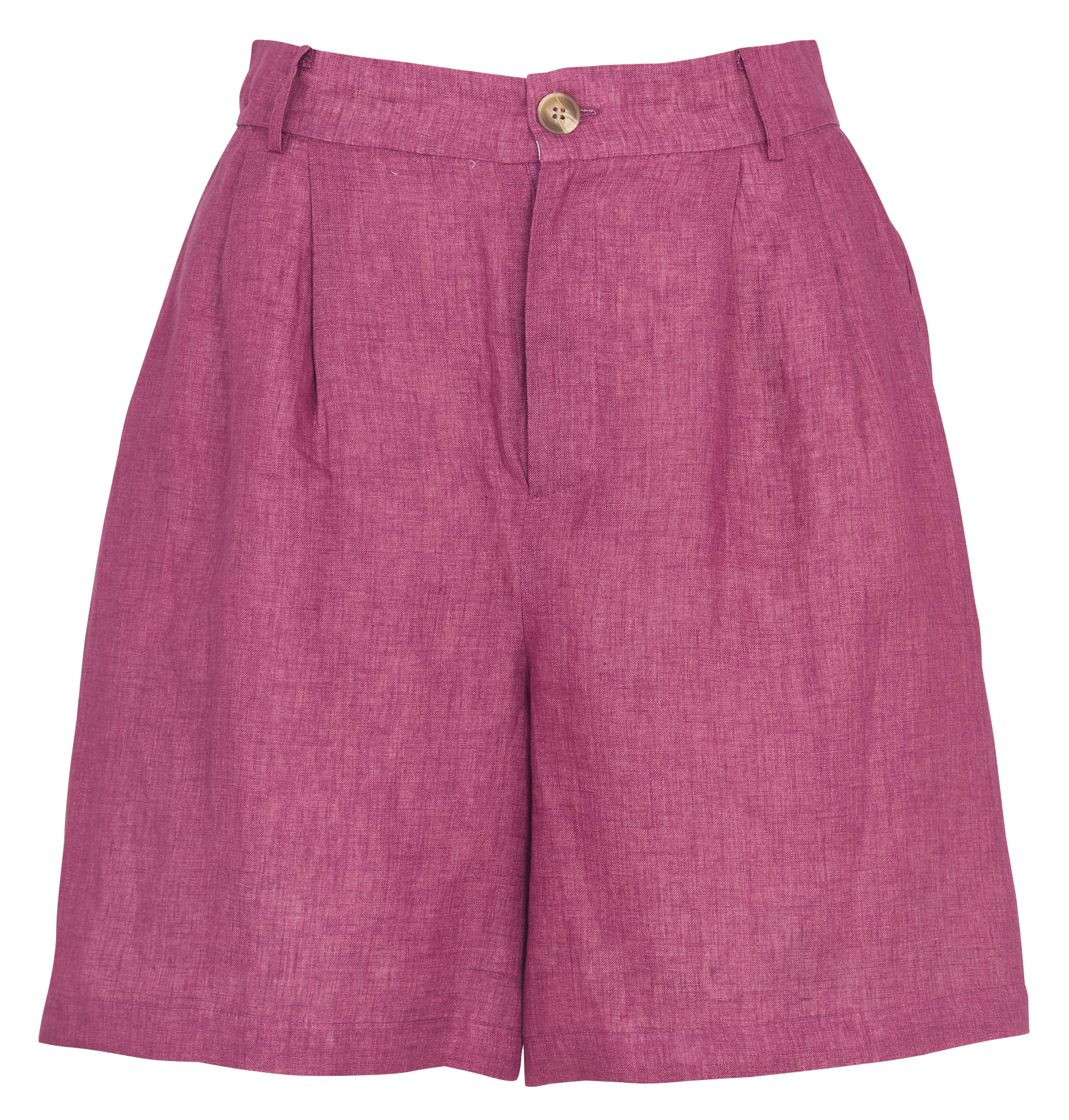 Short large taille haute en lin SEE U SOON Violet